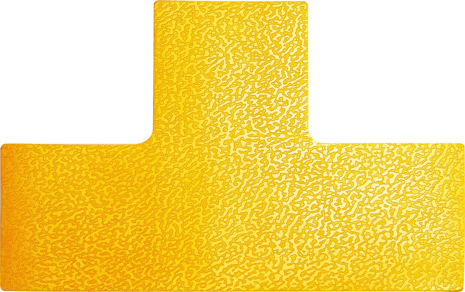 [8552662] Golvmarkering "T-form" gul 10 st/fp