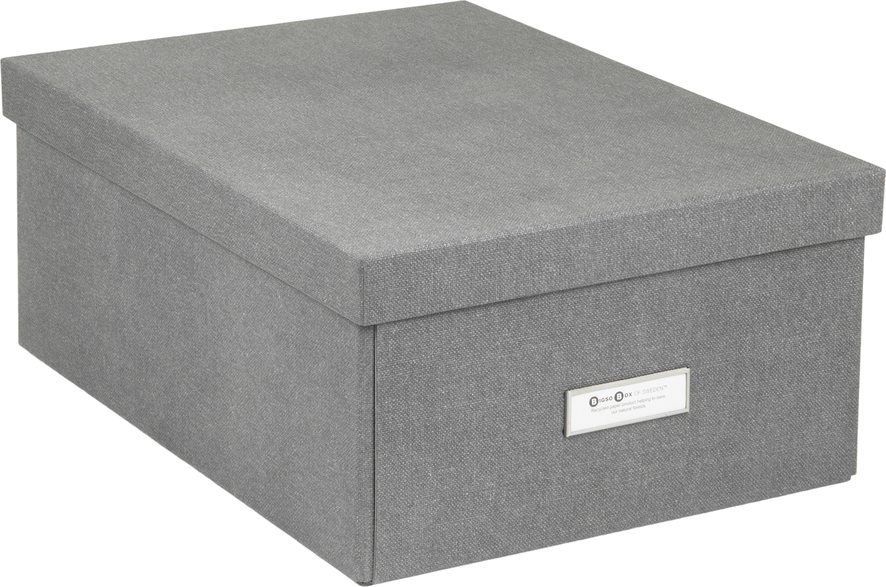 [2362292] Förvaringsbox Katia canvas grå