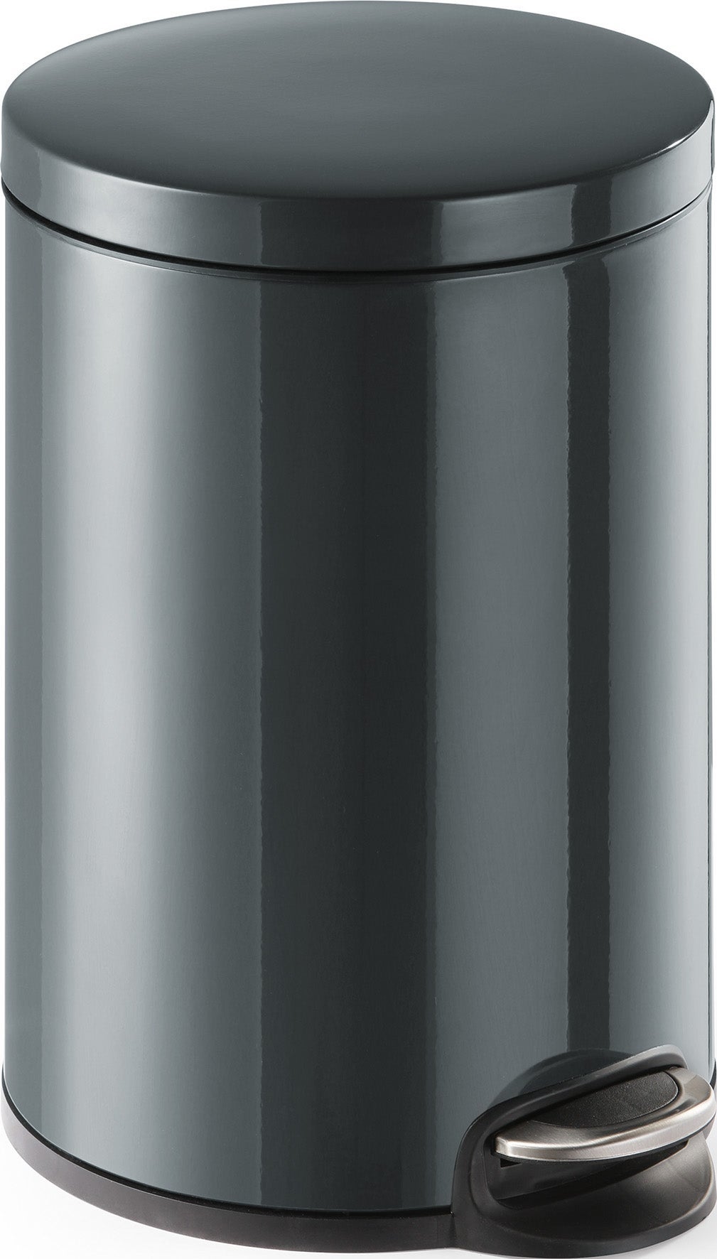 [8552823] Pedalhink metall 20 liter mörkgrå