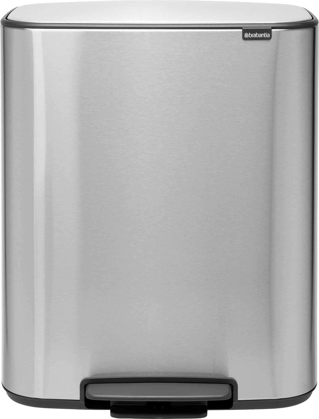 [8556719] Pedalhink Bo Mattstål F.P.P. 60 liter Brabantia