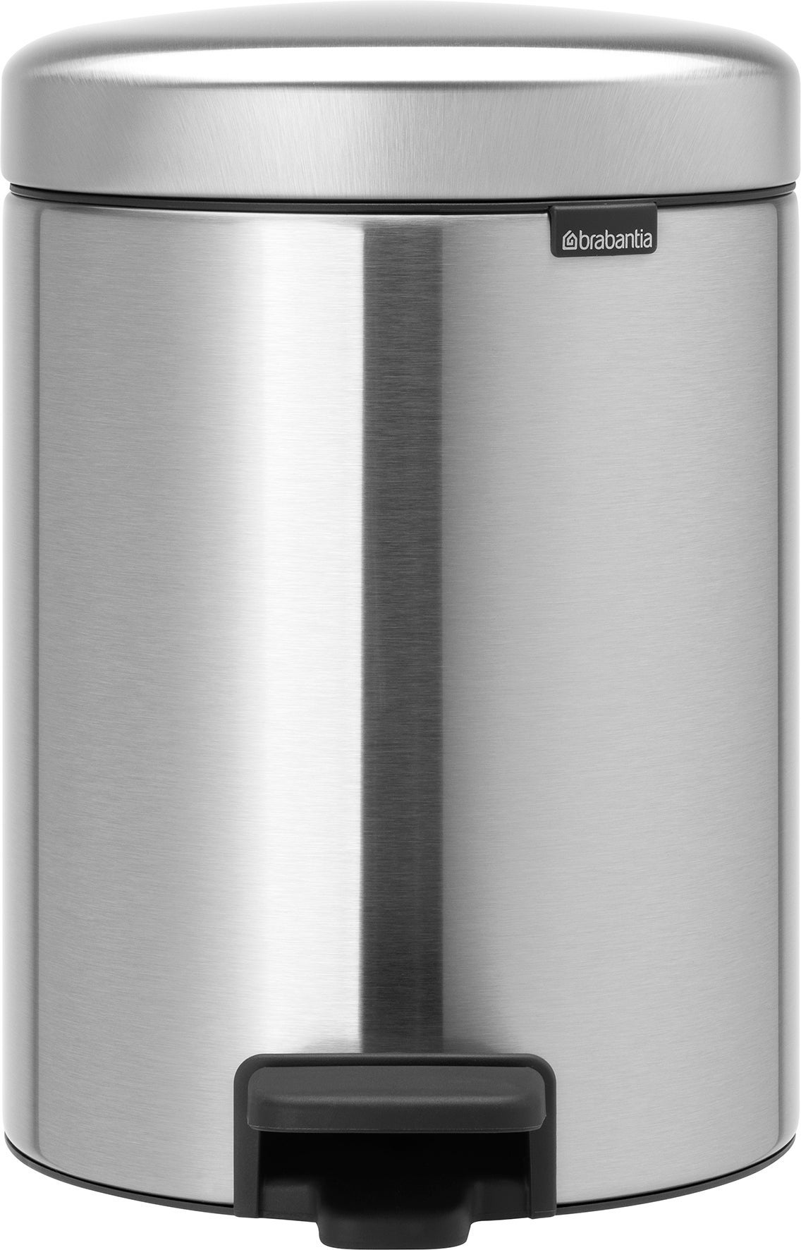 [8556696] Pedalhink NewIcon Mattstål F.P.P.  5 liter Brabantia