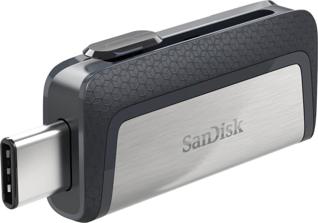 [8556374] USB C-A minne SanDisk 3.1 64GB Svart/Silver