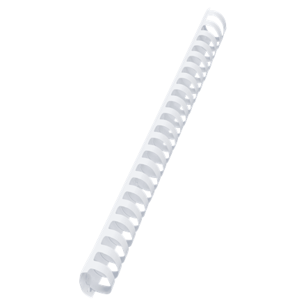 [E4028208] Plastspiral Combibind A4 51 mm vit 50st/fp