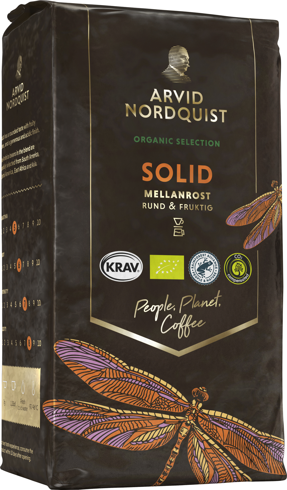 [8563538] Kaffe Solid Mellanrost 450 g