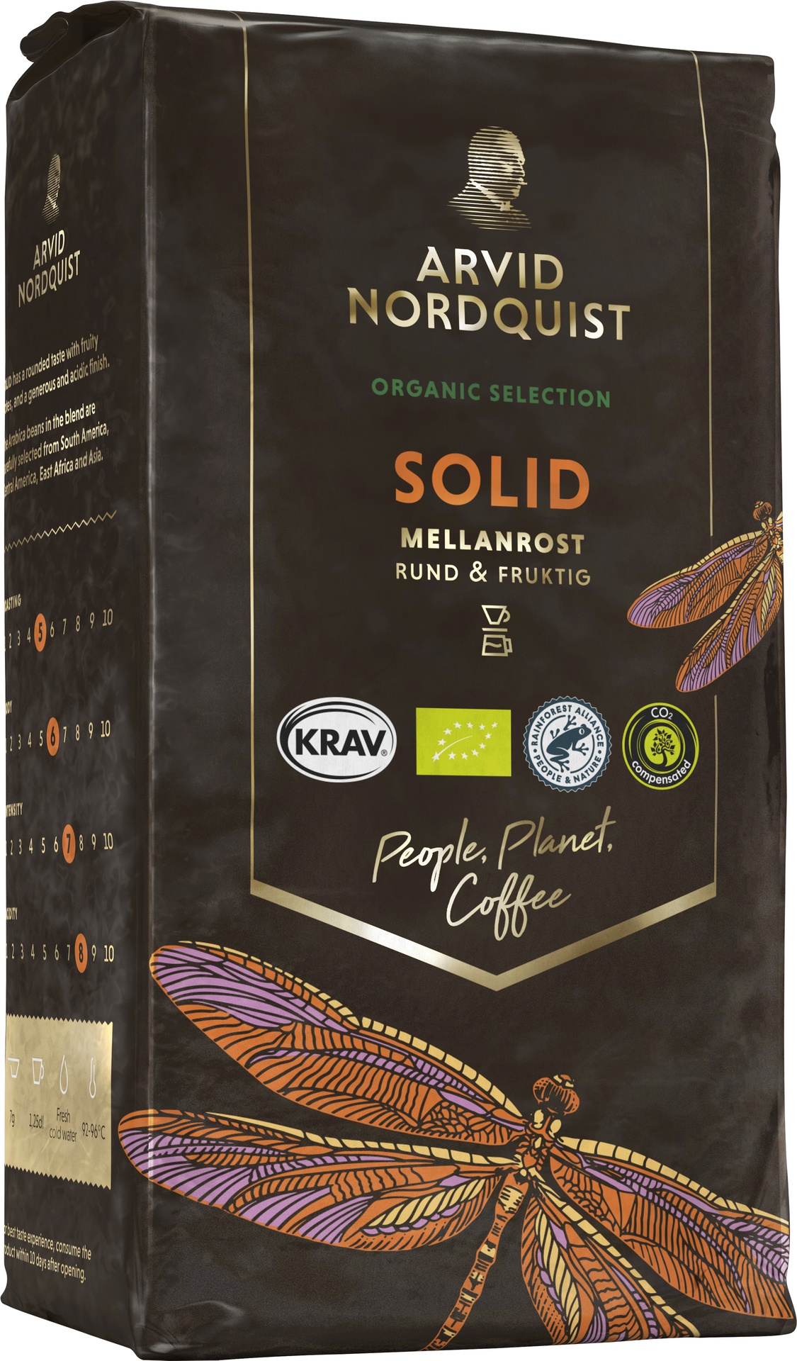 [8563538] Kaffe Solid Mellanrost 450 g