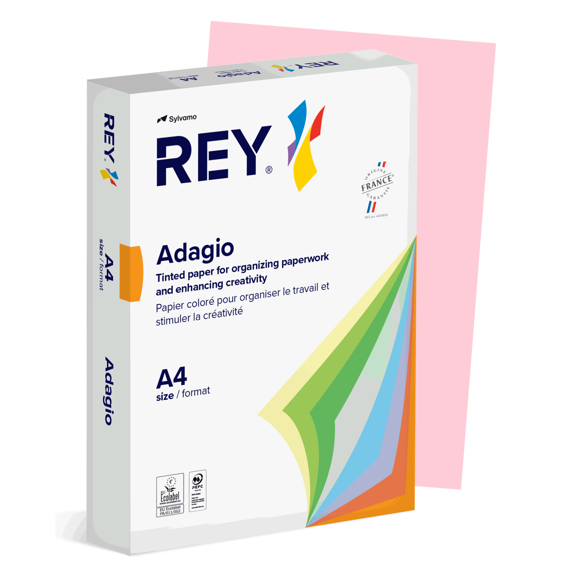 [1610489] Adagio A4 80g pink 500/fp