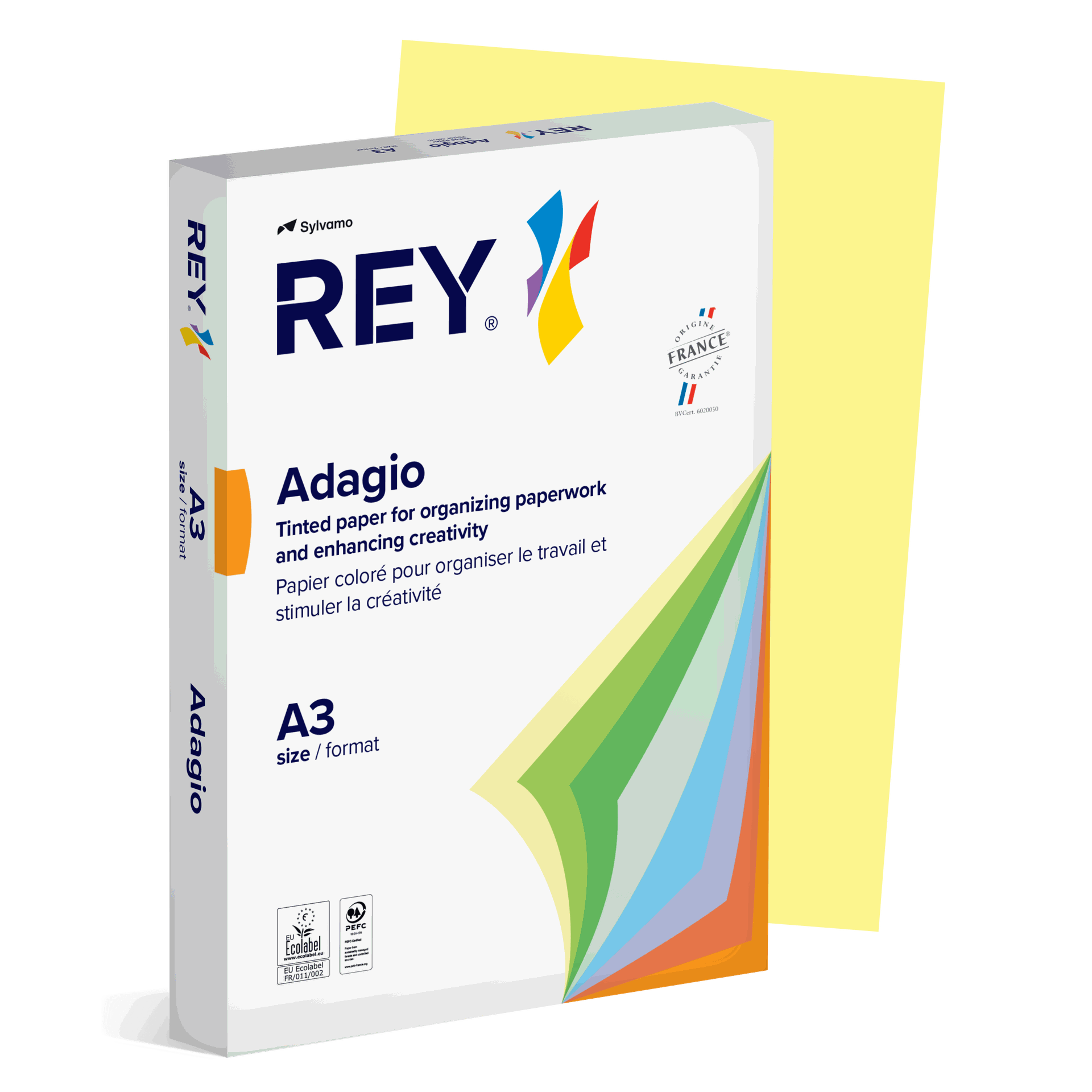 [1610349] Adagio A3 80g canary 500/fp