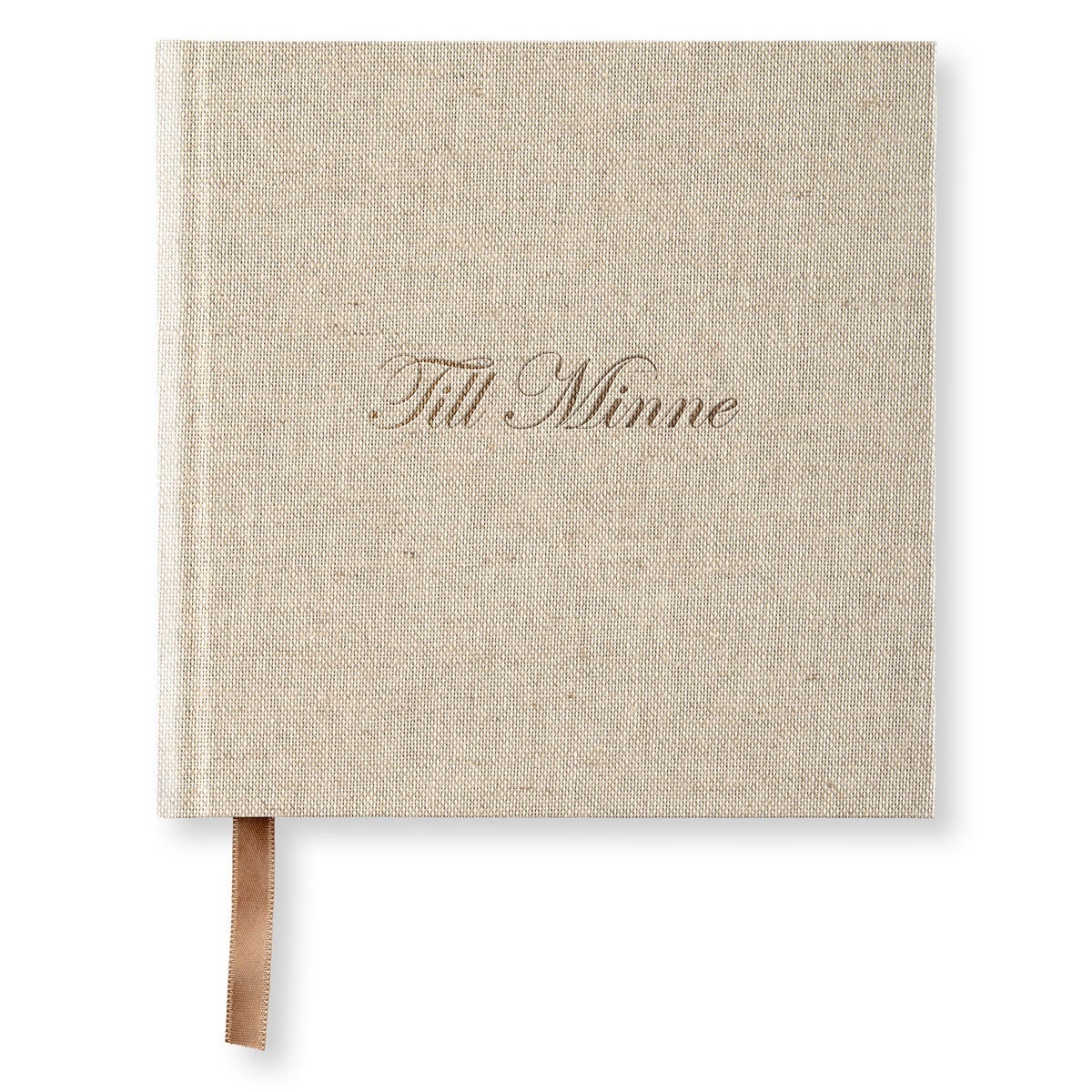 [2635388] Bok PS Till Minne rough linen