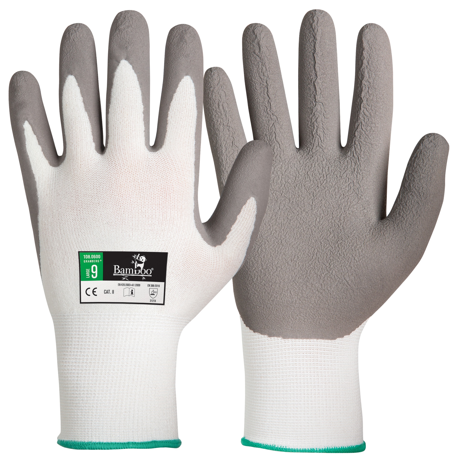 [8564141] Montagehandskar bambu/latex 11