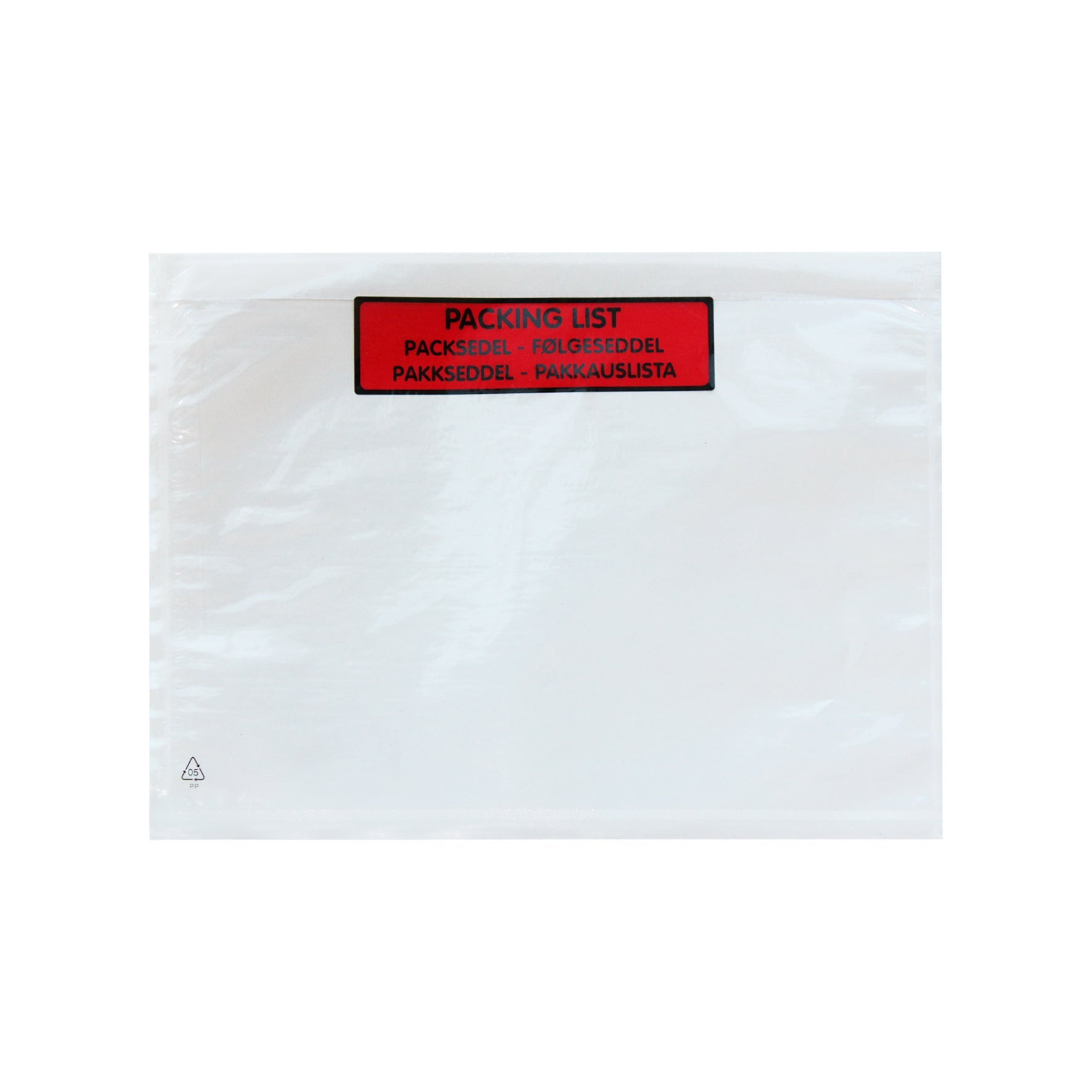 [0579966] Packsedelskuvert C6 med tryck 1000 st/fp