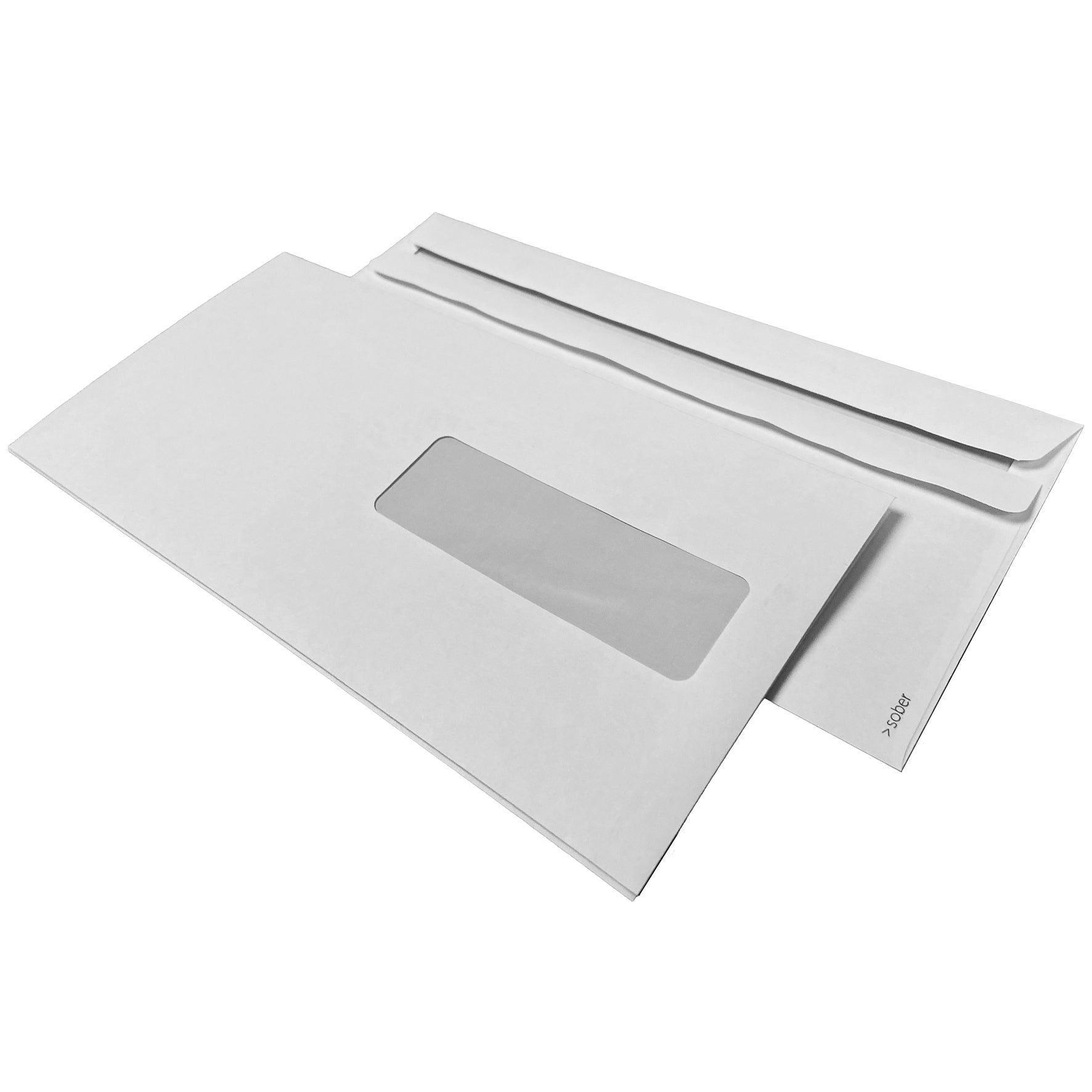 [0603021] Kuvert E65 H2 vita sh 500 st/krt