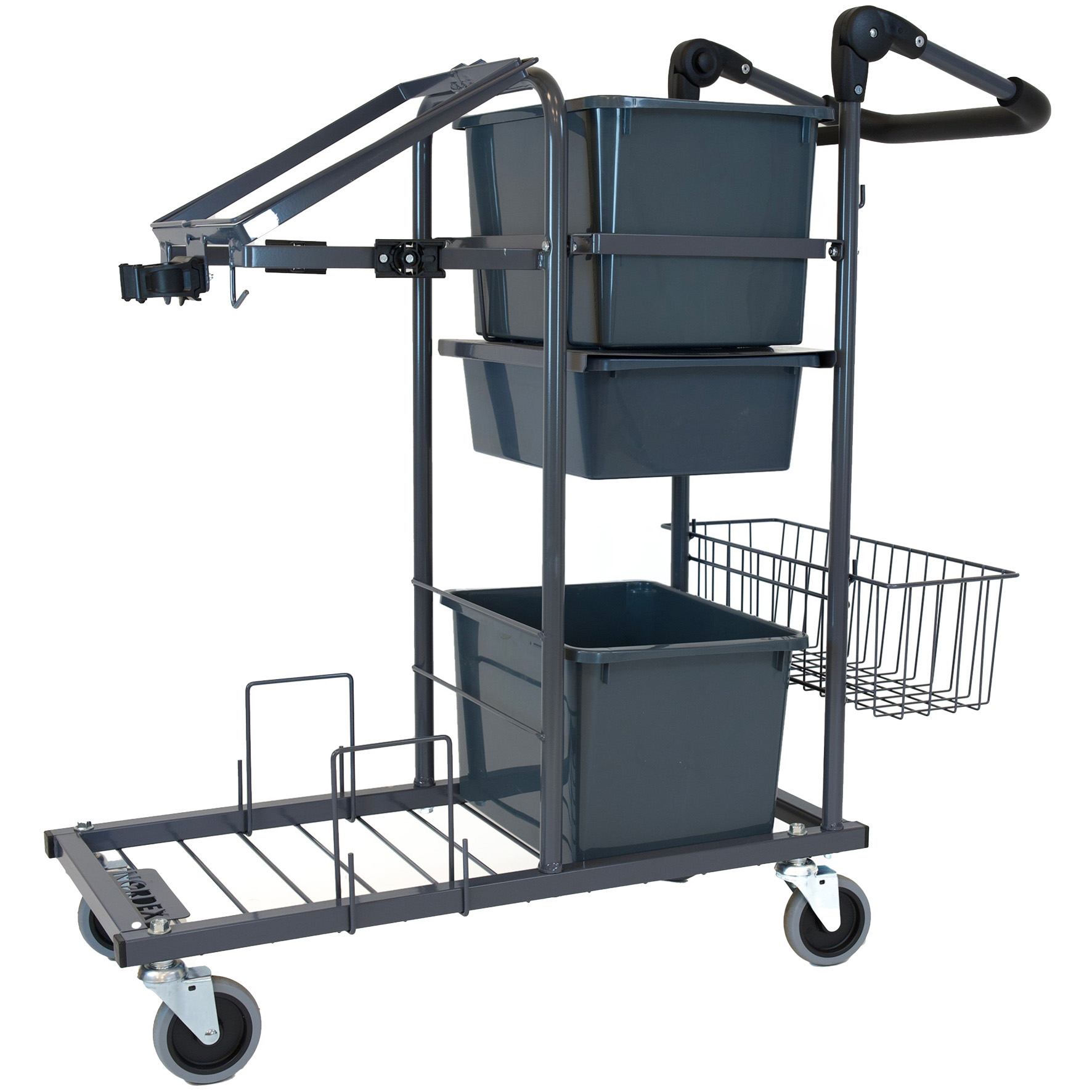 [8564354] Städvagn Pop Grå