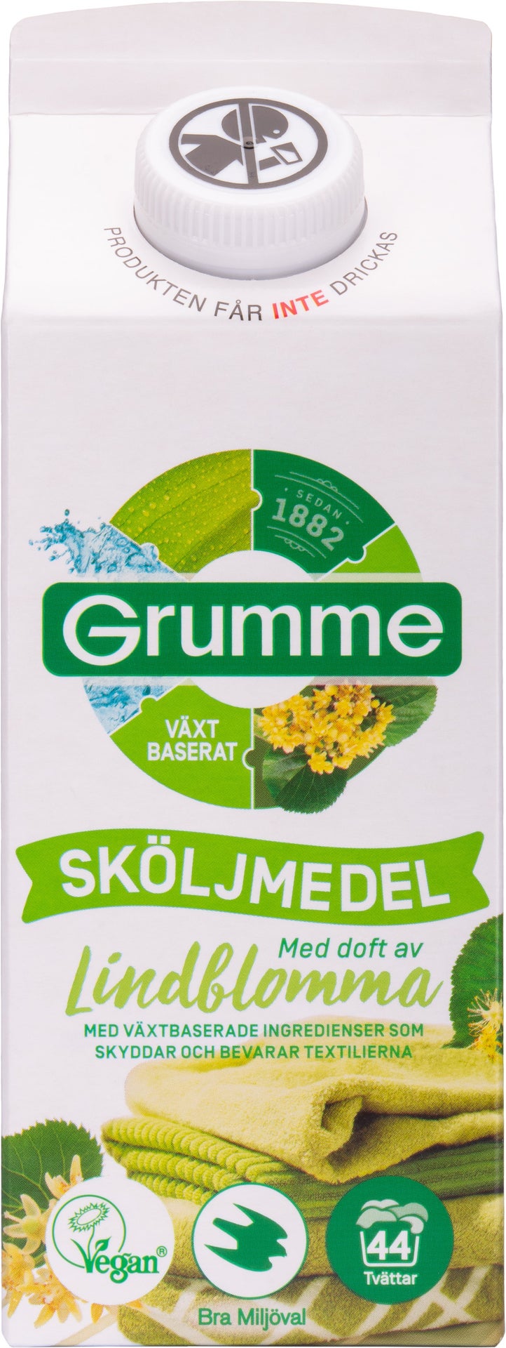 [8564376] Sköljmedel Grumme Lindblomma 750 ml