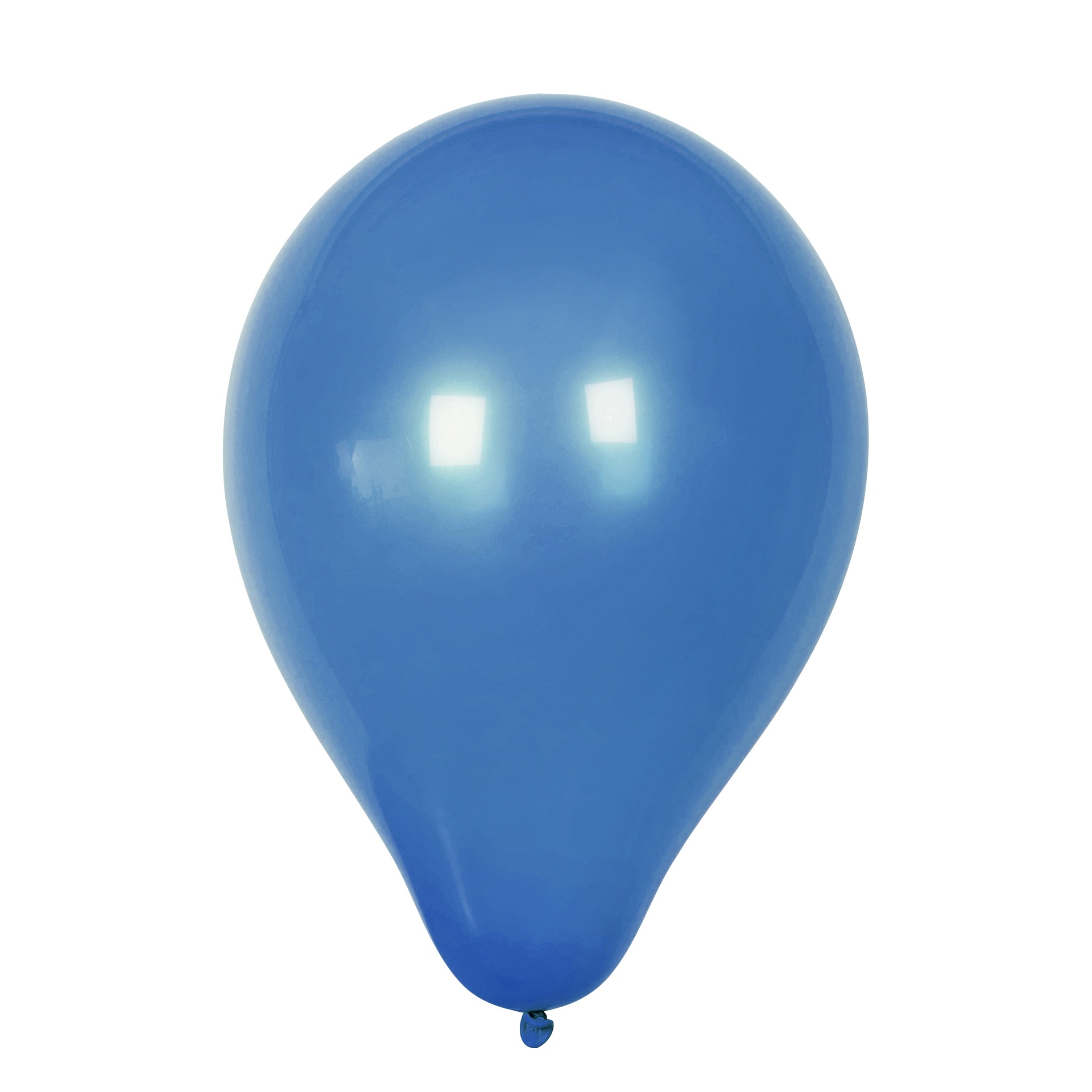 [8300601] Ballonger rund 23cm blå 10/fp