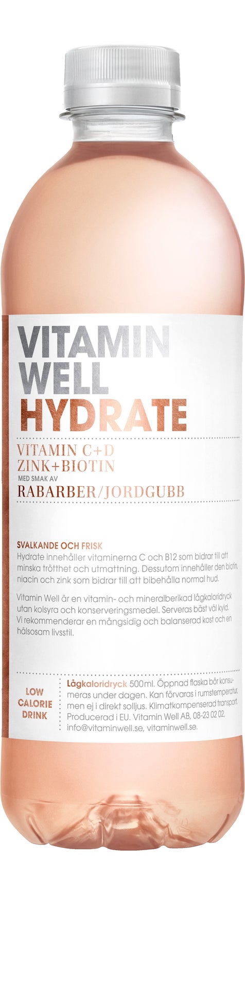 [8564243] Dryck Vitamin Well Hydrate 50 cl inkl pant