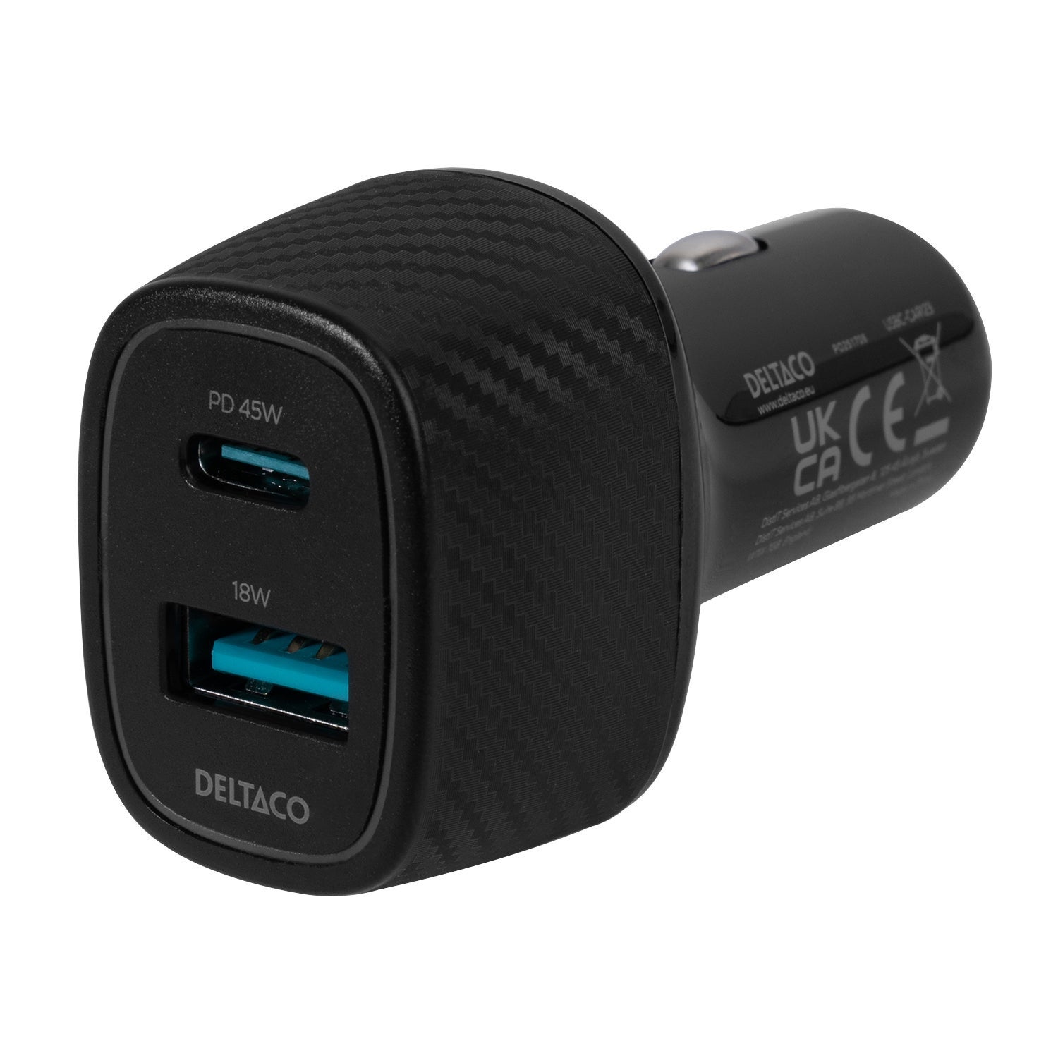 [8564654] Billaddare 1xUSB-A och 1xUSB-C