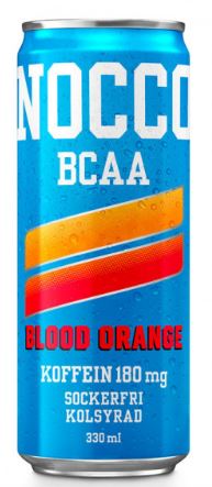 [E62655] Nocco BCAA Blood Orange burk 33cl 24st/back