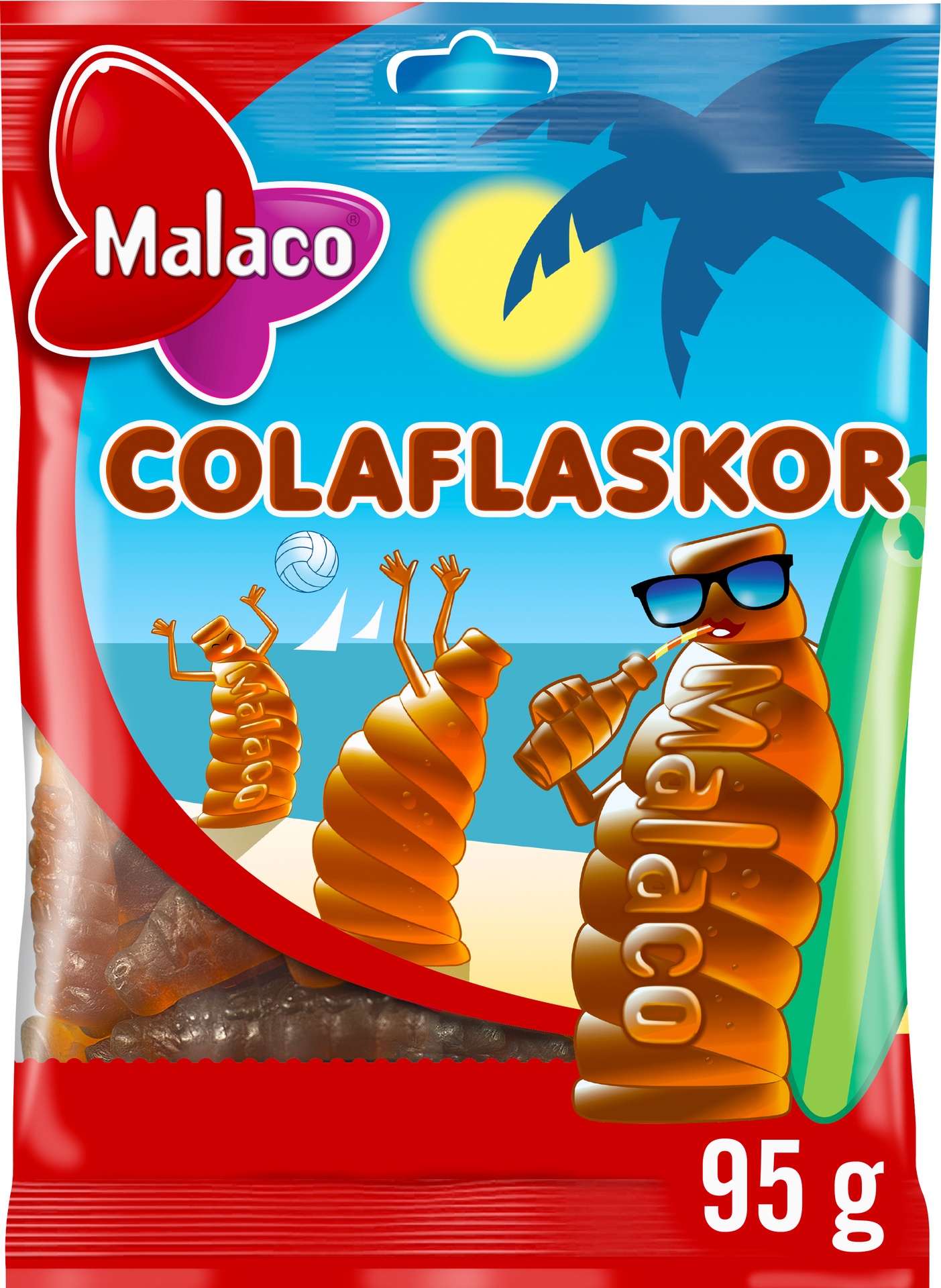 [8565139] Malaco Colaflaskor 95g