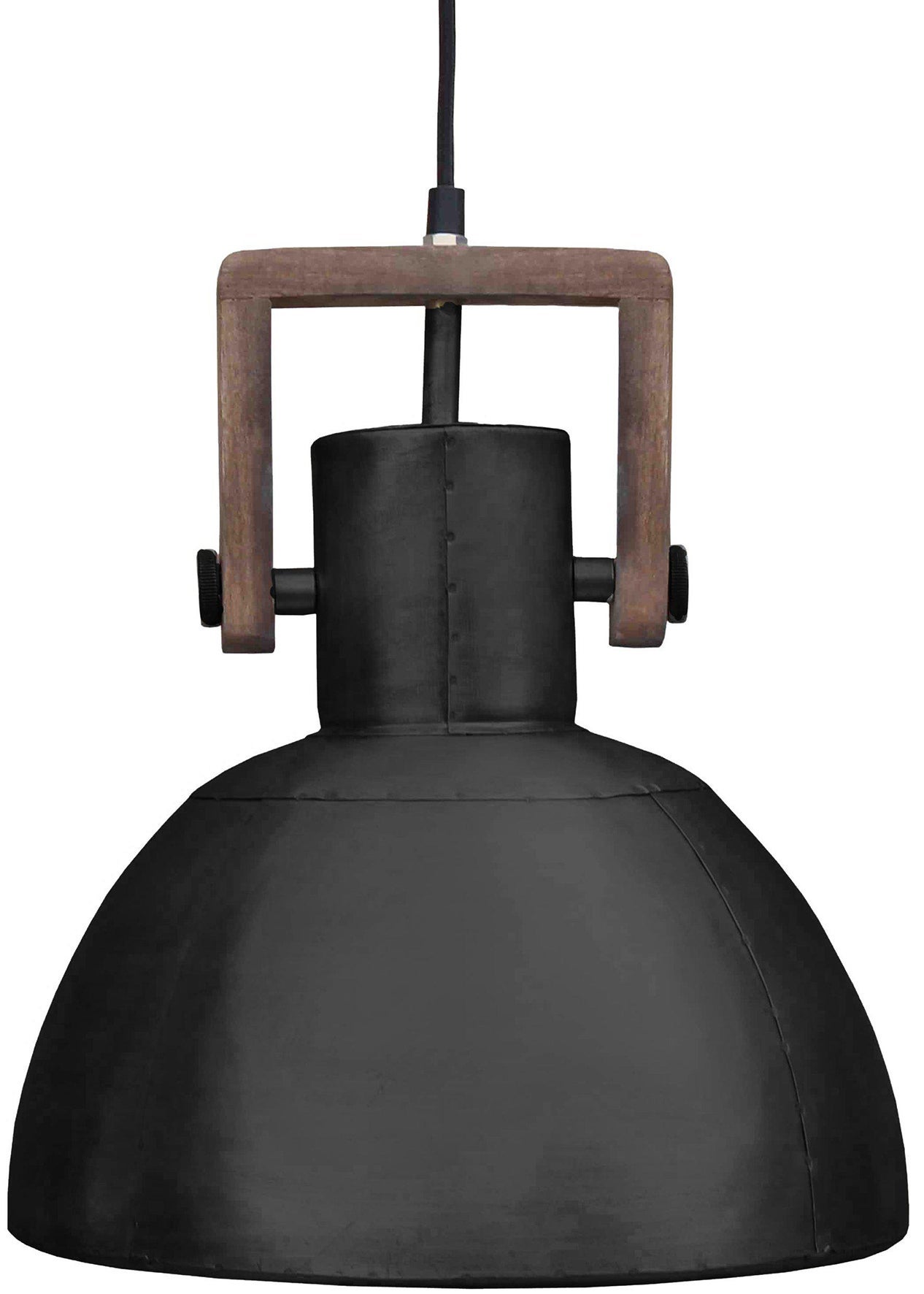 [8555238] Tak/Fönsterlampa Single Ashby Pale Svart Zink 29 cm