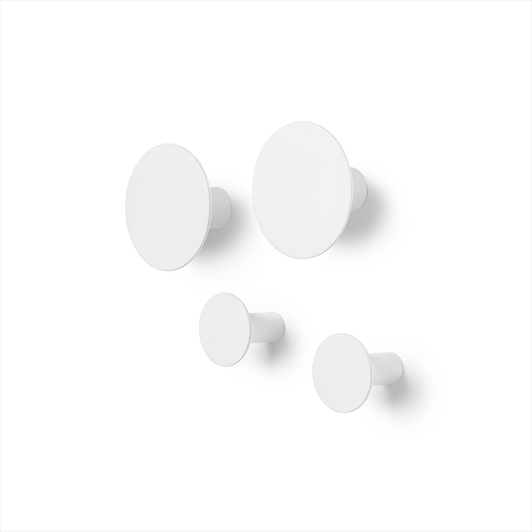 [8559879] Väggkrok Ponto 4-set LilyWhite