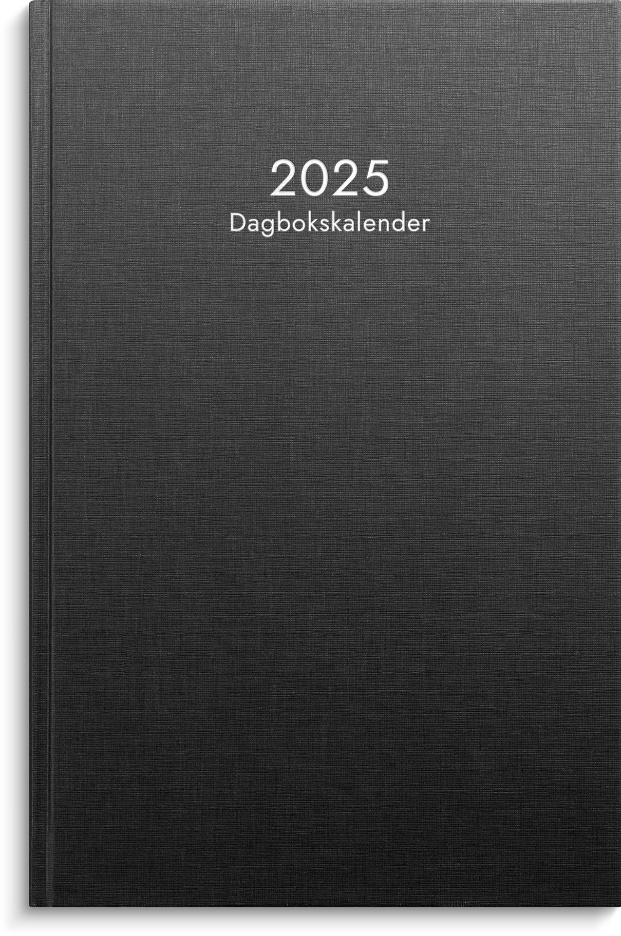 [61108025] Dagbokskalender 2025 svart