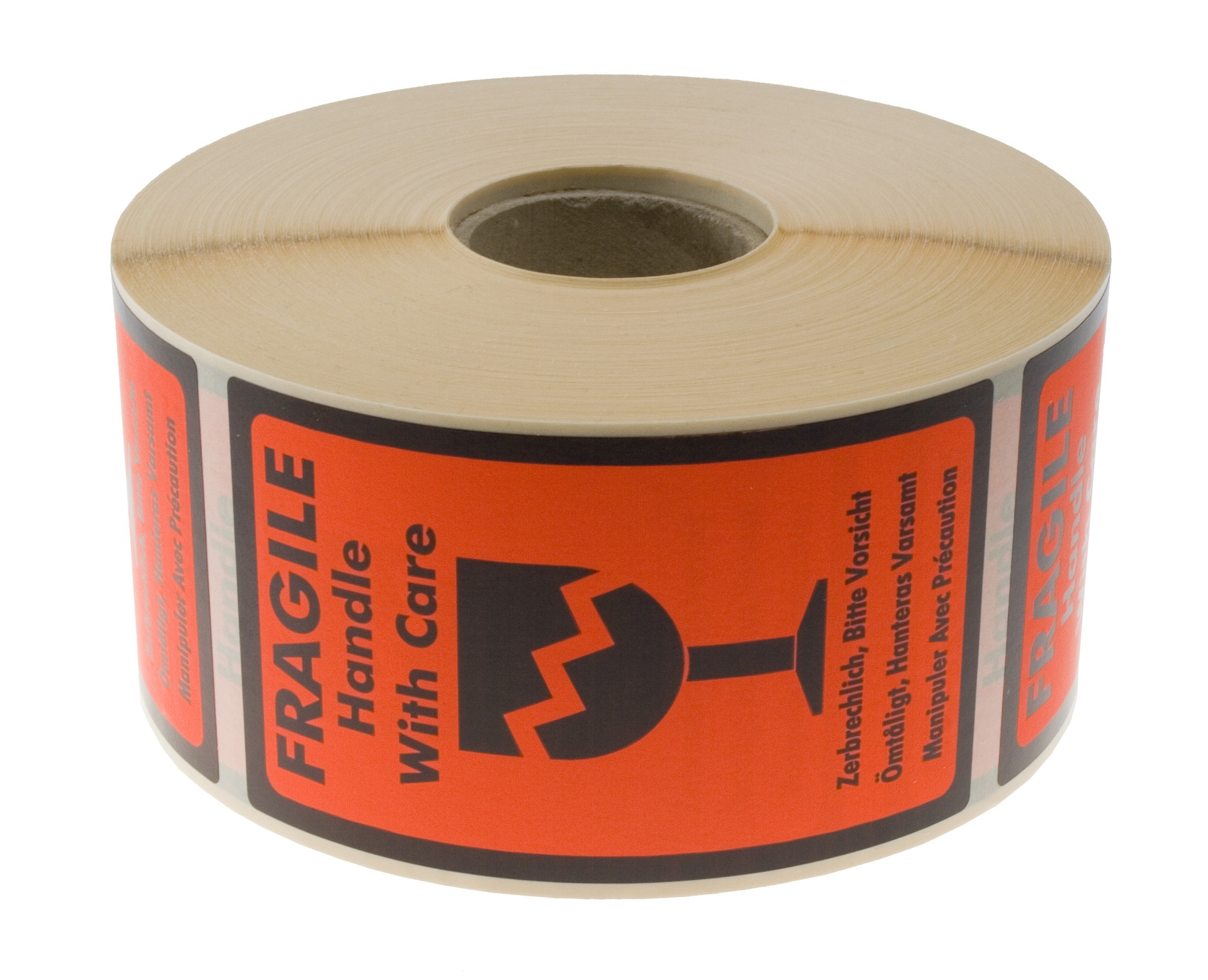[8564824] Etikett Fragile Handle w Care
