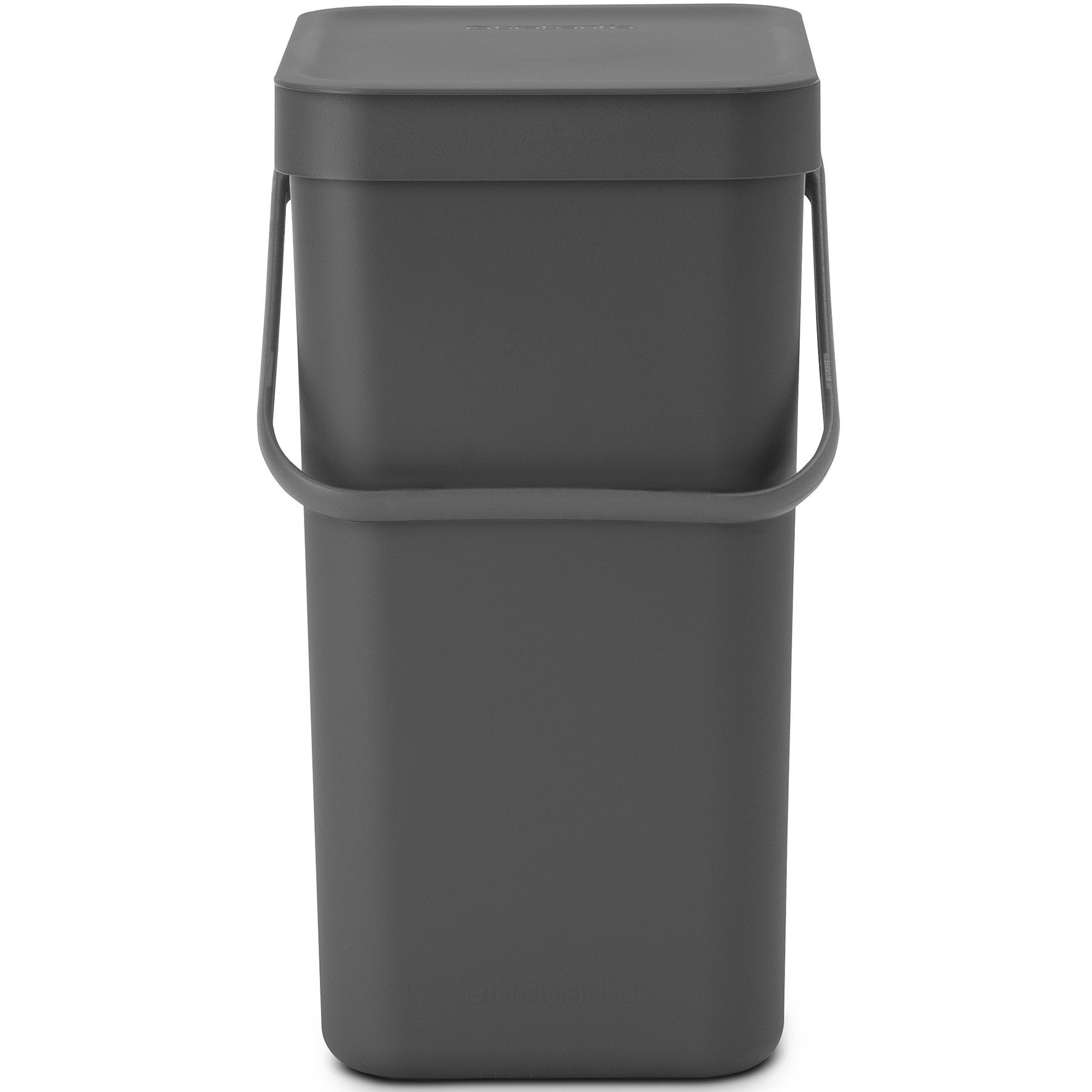 [8565926] Avfallshink Sort&Go Grå 12L
