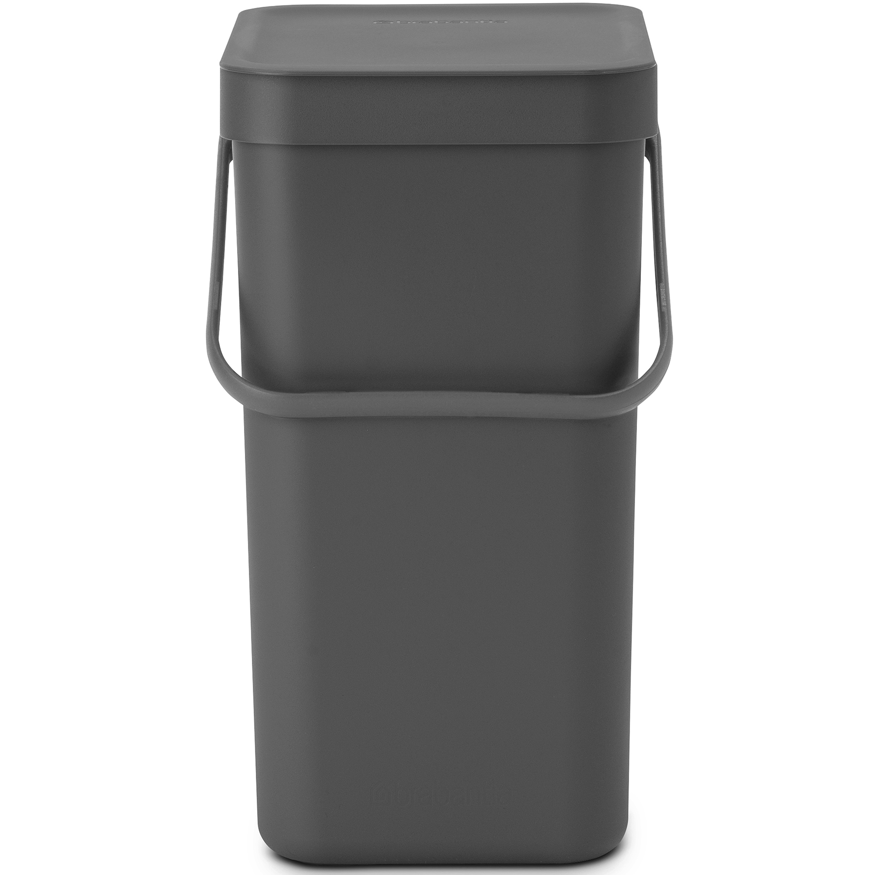 [8565926] Avfallshink Sort&Go Grå 12L