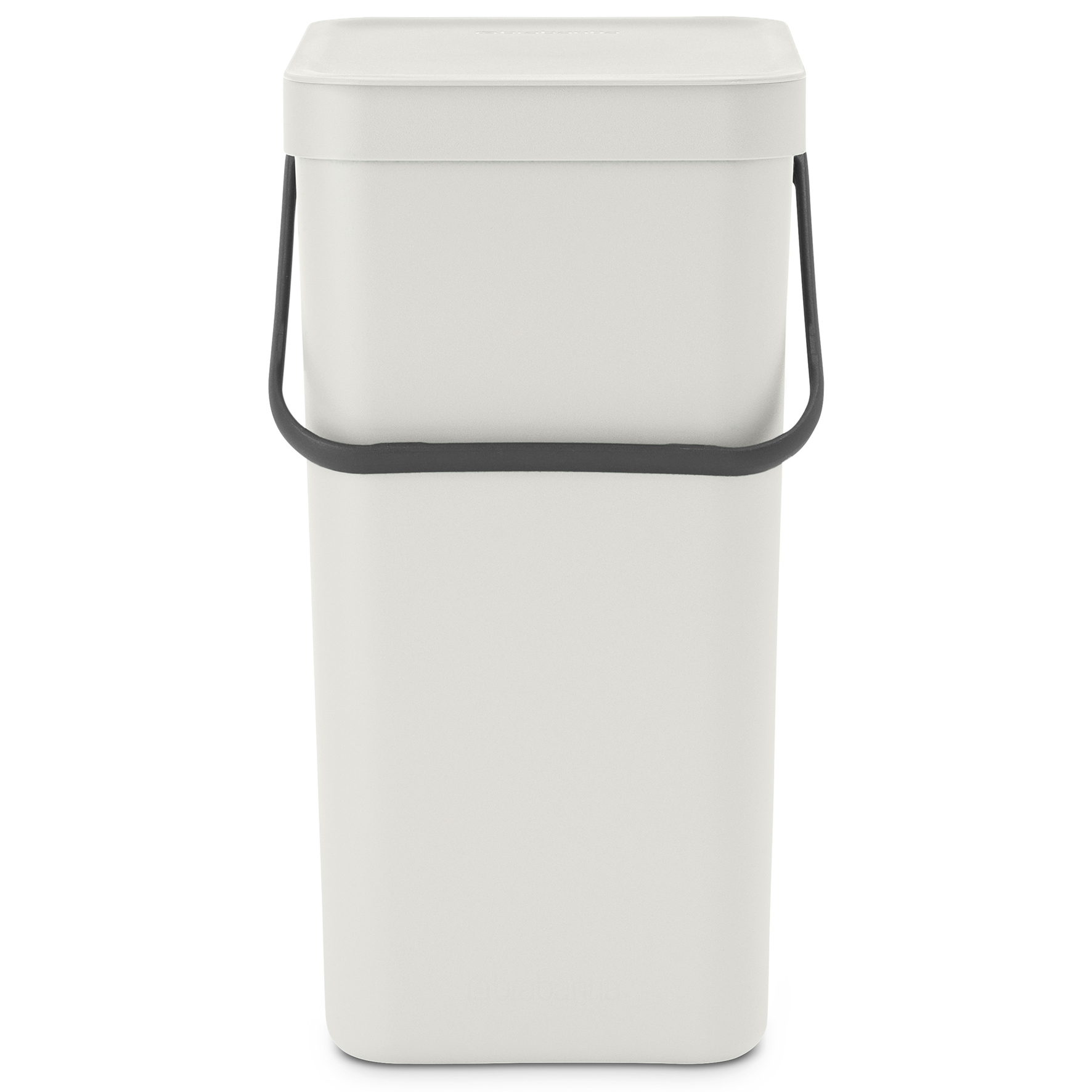 [8565946] Avfallshink Sort&Go Ljusgrå16L