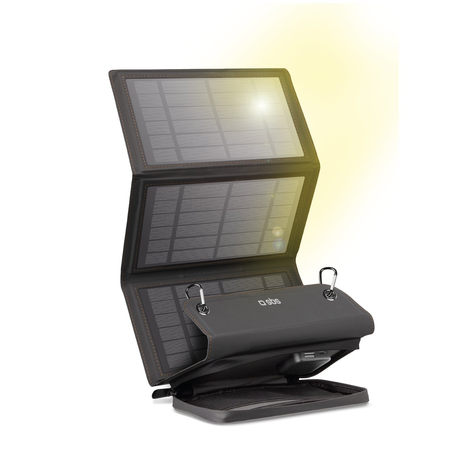 [8565066] Bärbar solcellsladdare 10W