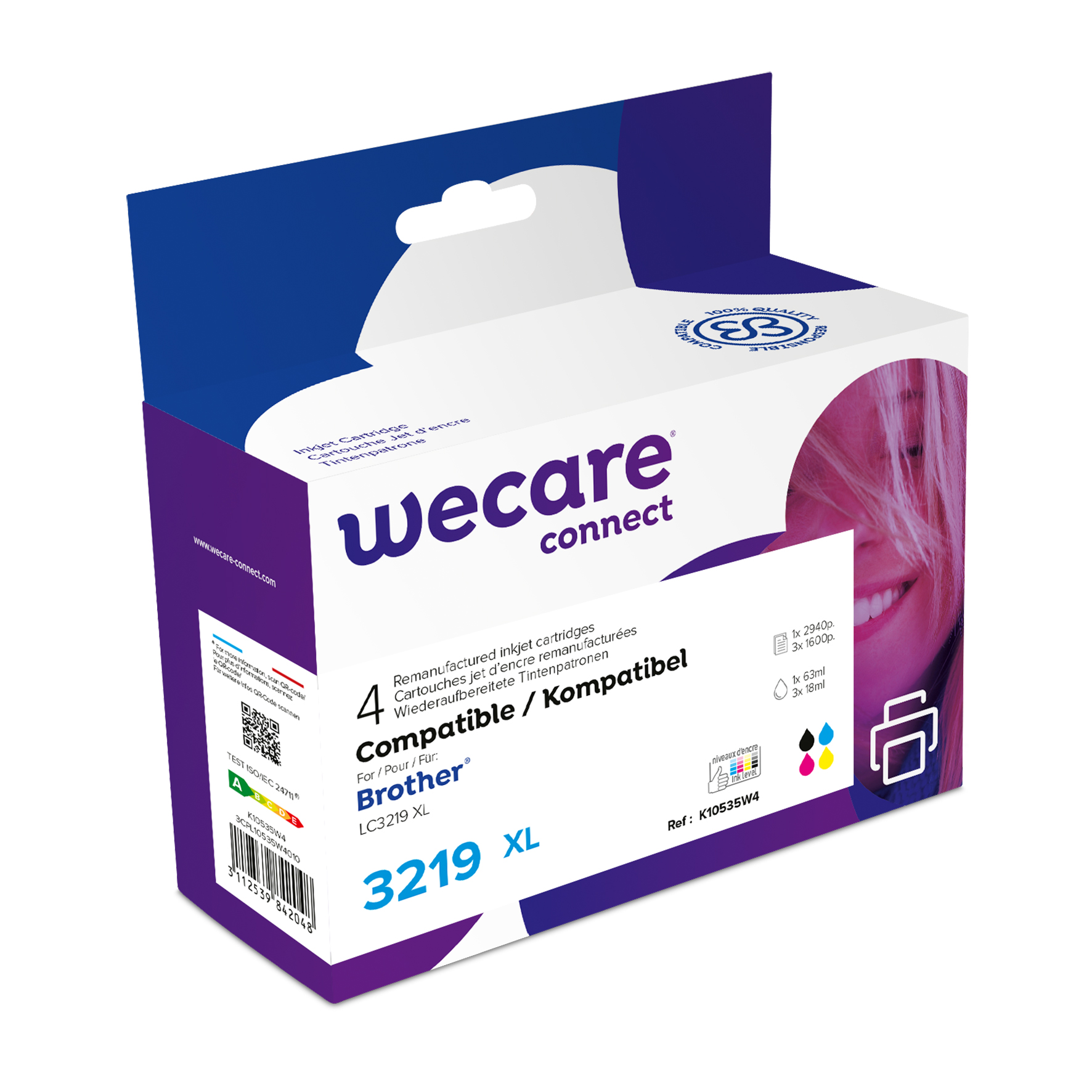 [5710033] Bläck Wecare LC3219XLVALDR 4fp