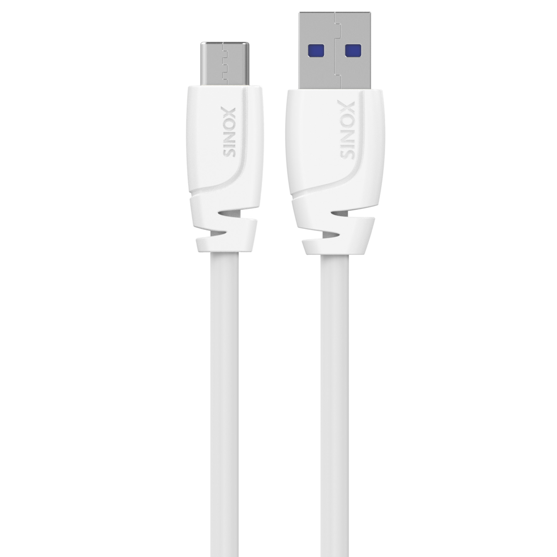 [8565255] USB-A - USB-C kabel 3m vit
