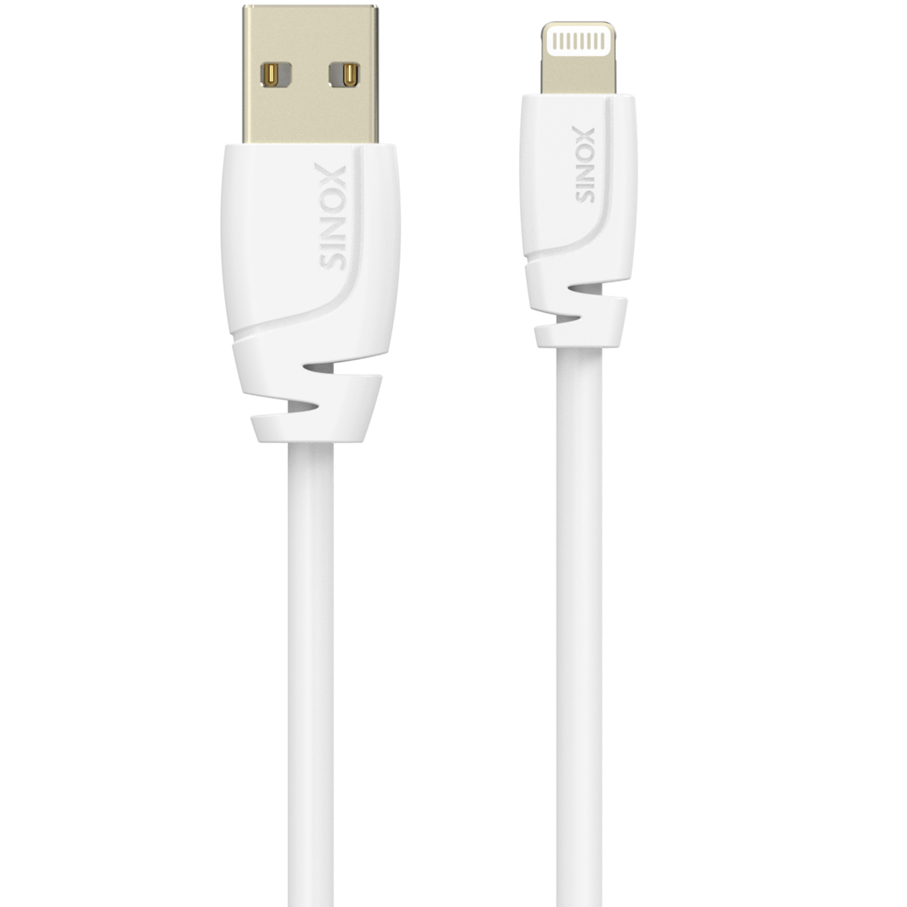 [8565247] USB-A-Lightning MFI 1m. Vit