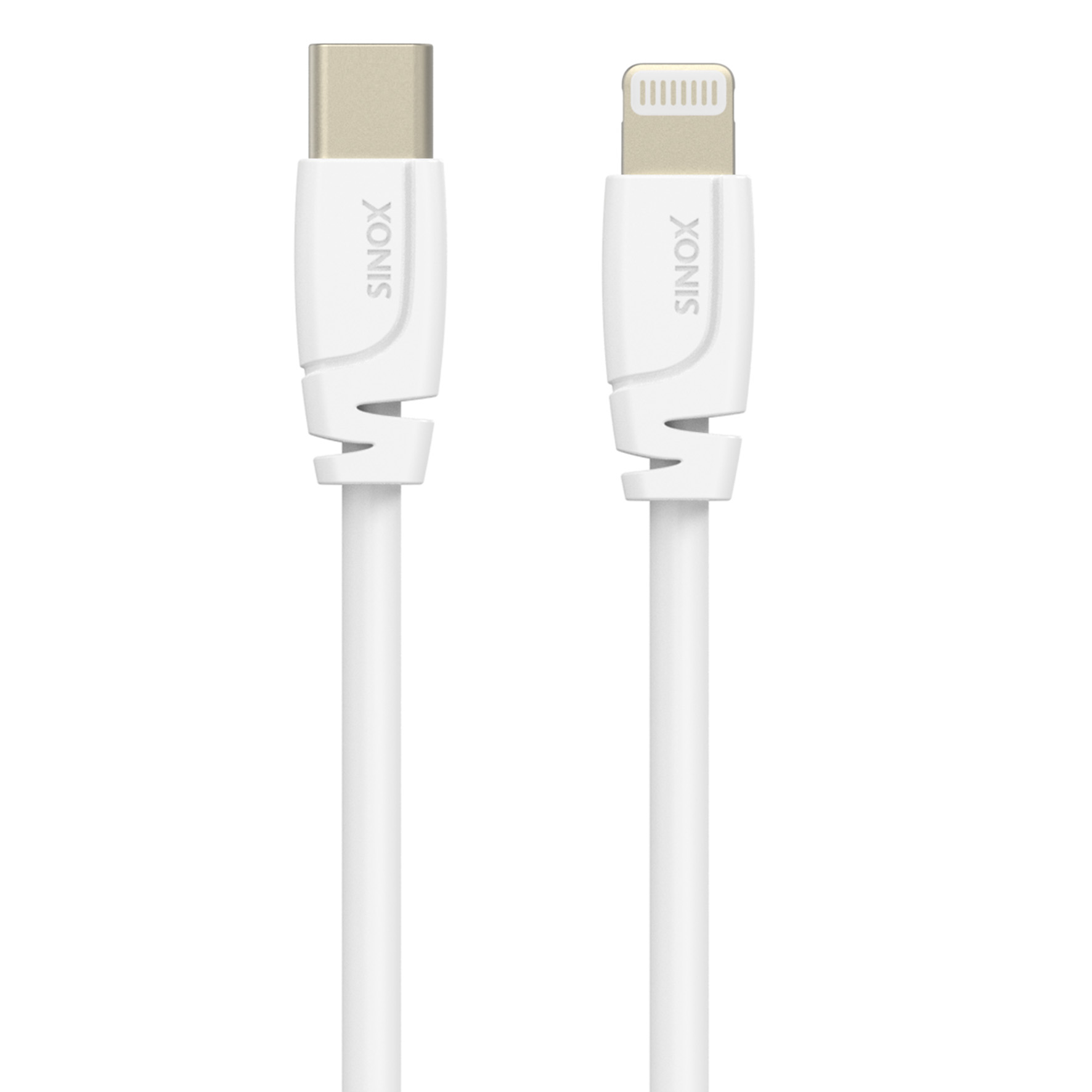 [8565251] USB-C-lightning 1m. Vit