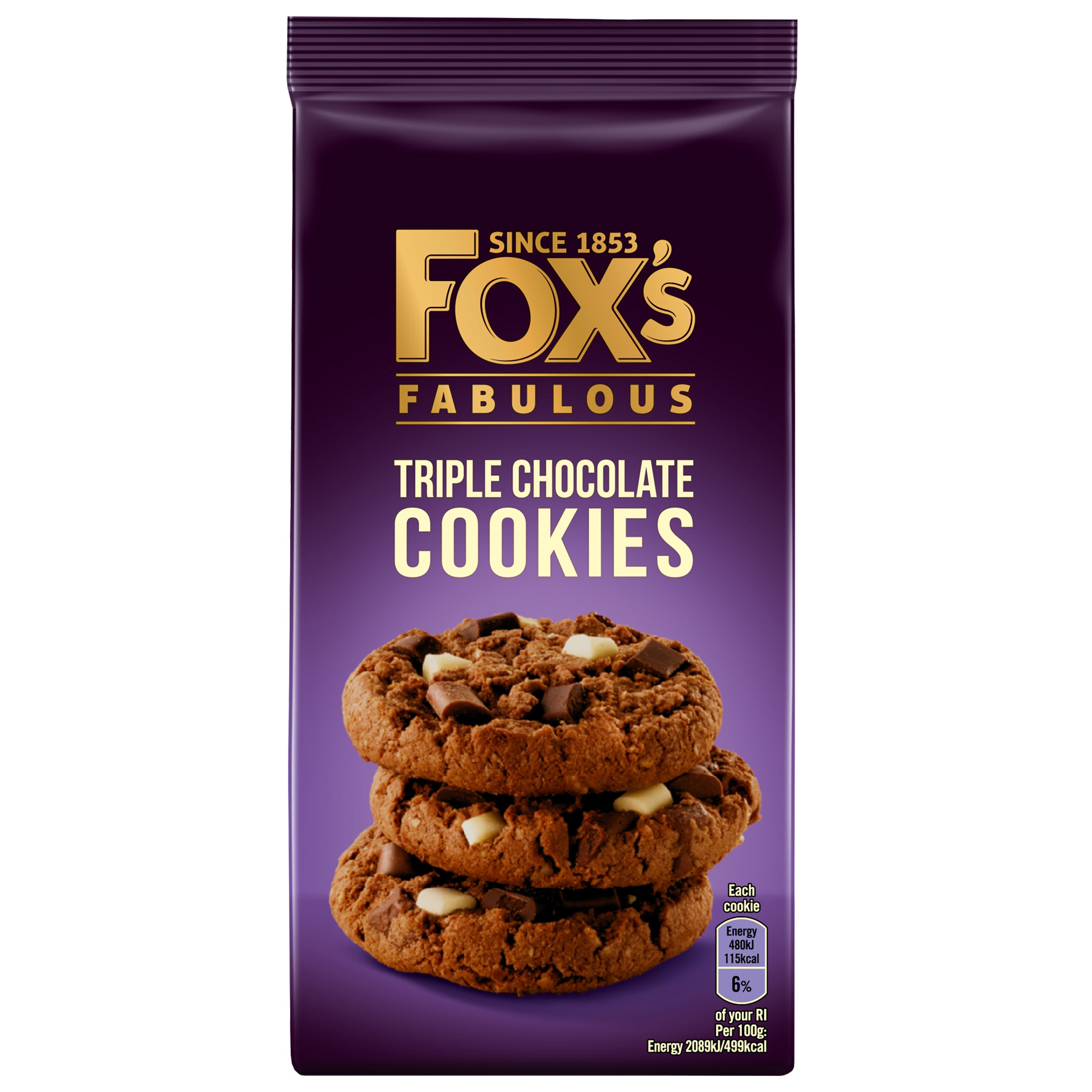 [8566440] Triple Chocolate Cookies 180g