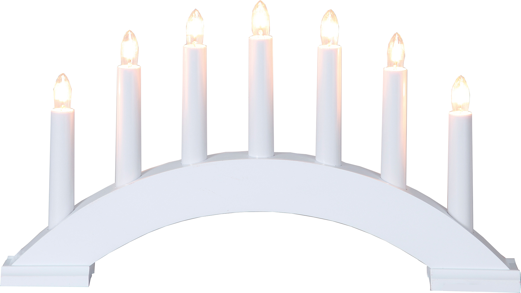 [8551902] Ljusstake Bea vit