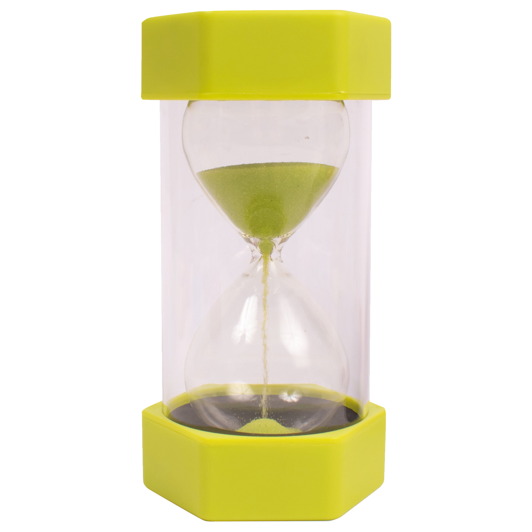 [8566486] Stort timglas 1 min, grön