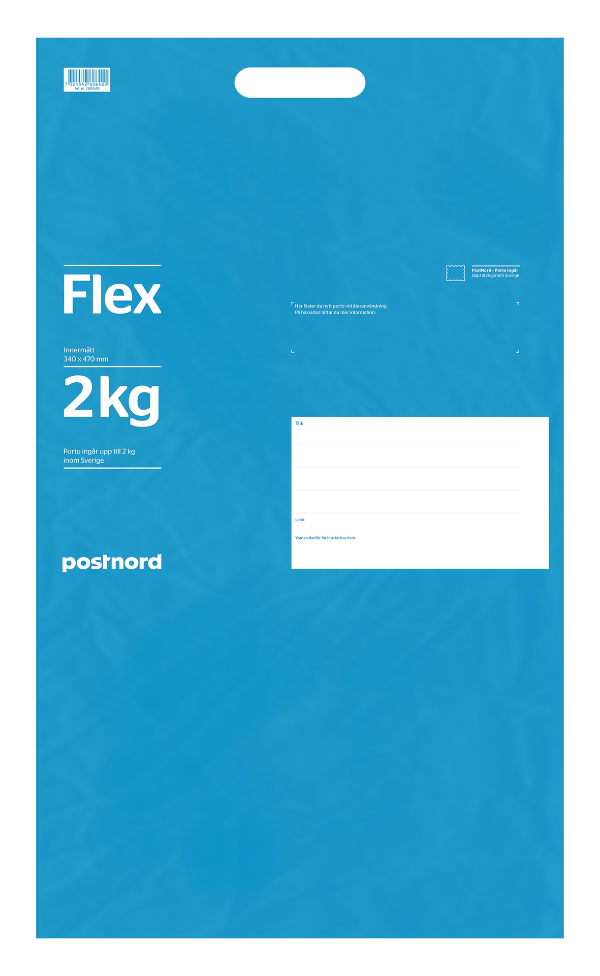 [2797011] Blå Påse Flex
