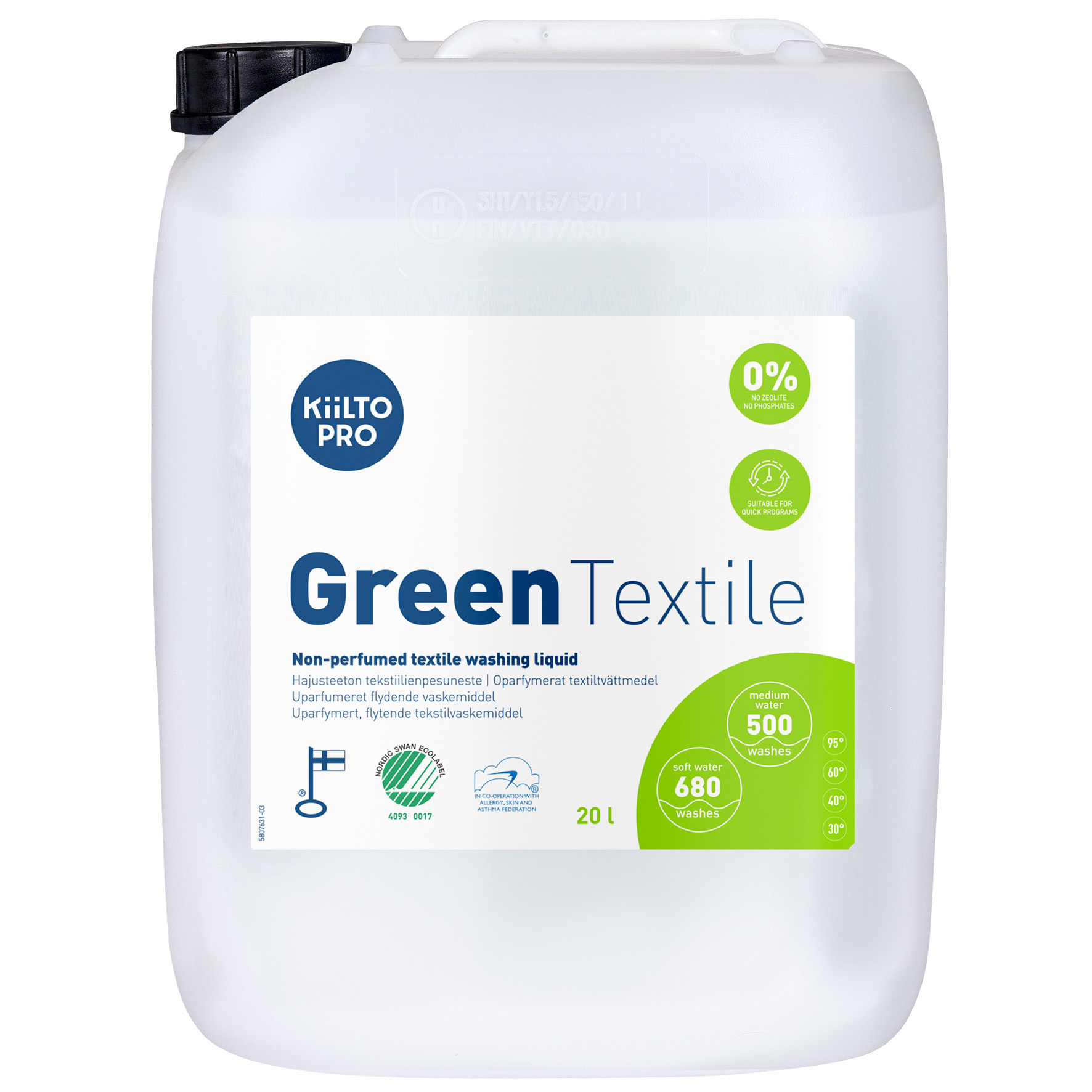 [8566551] Tvättmedel Green Liquid Textil