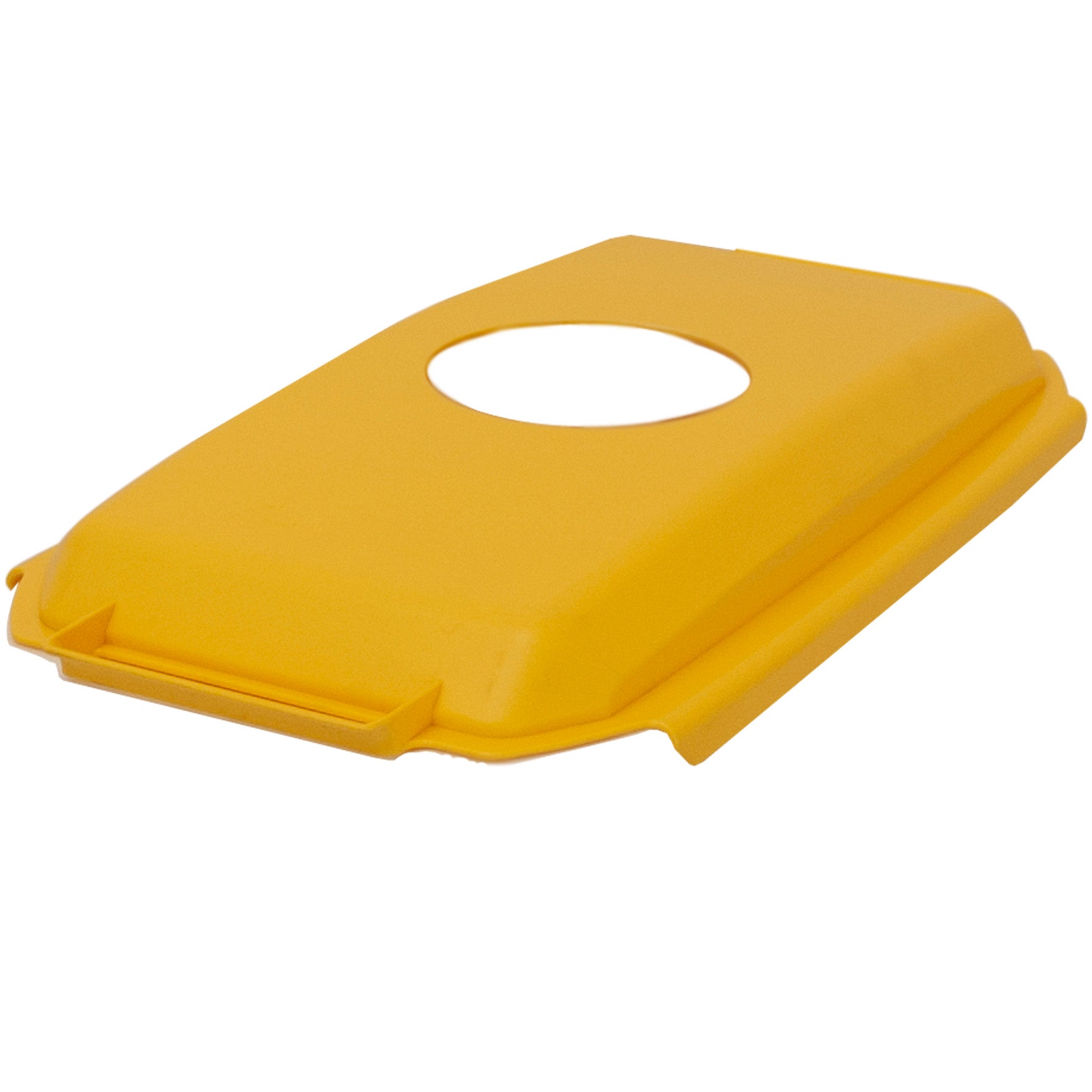 [8566773] Lock med runt hål till soptunna Patricia 60 liter gul