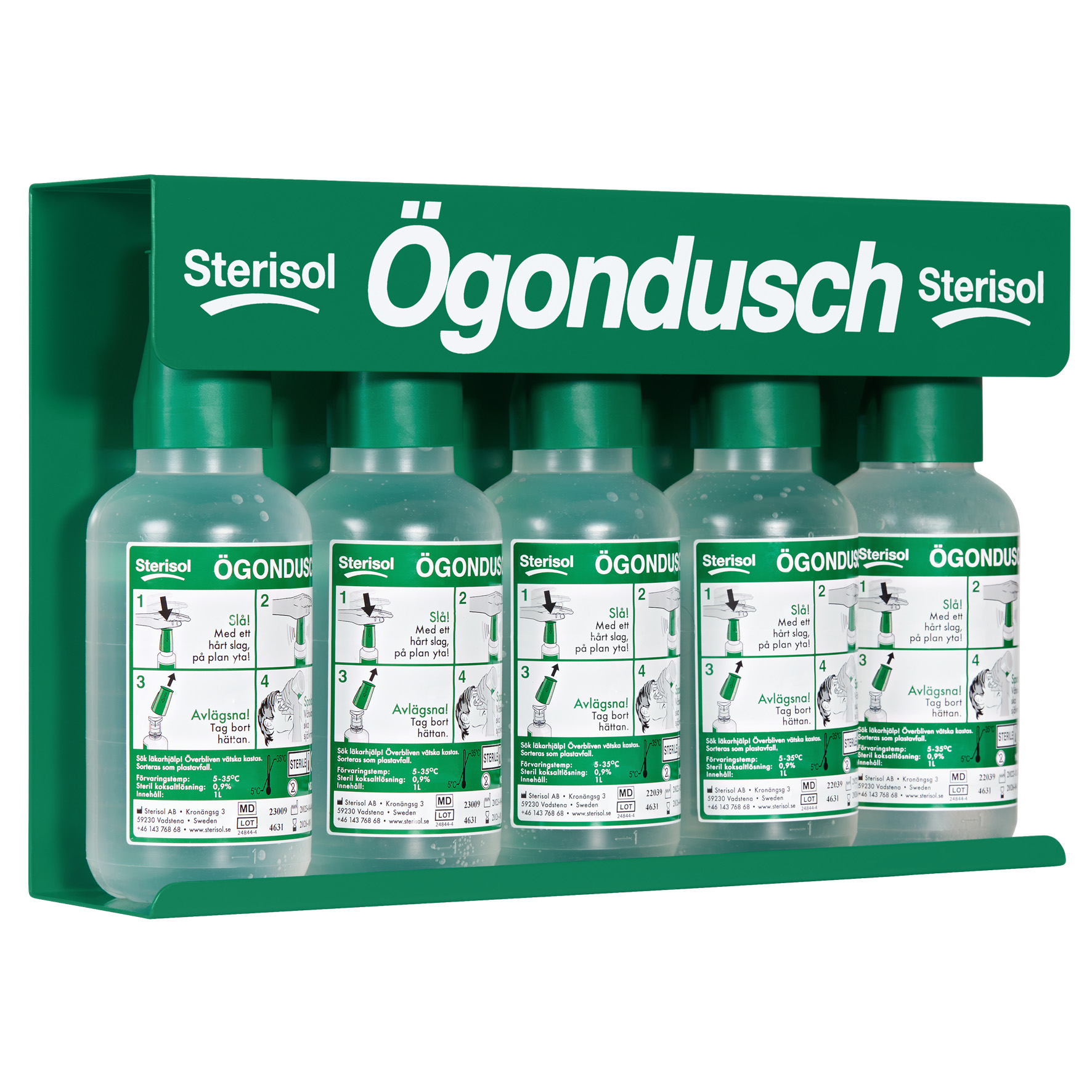 [8566808] Ögondusch väggfäste 5-p, 1l
