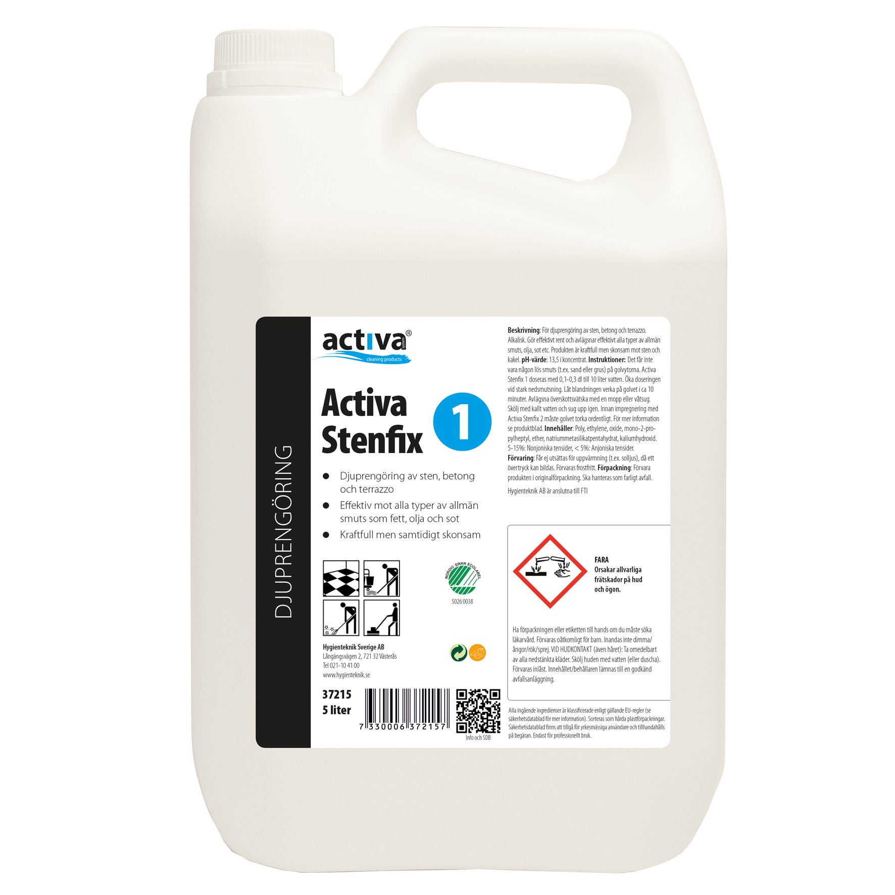 [8566749] Golvrent Stenfix 1, Oparf. 5L