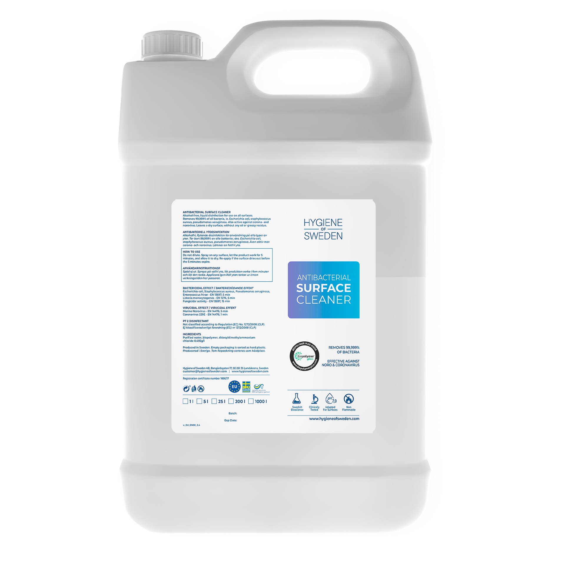 [8562885] Alkoholfri Ytdesinfektion 5L