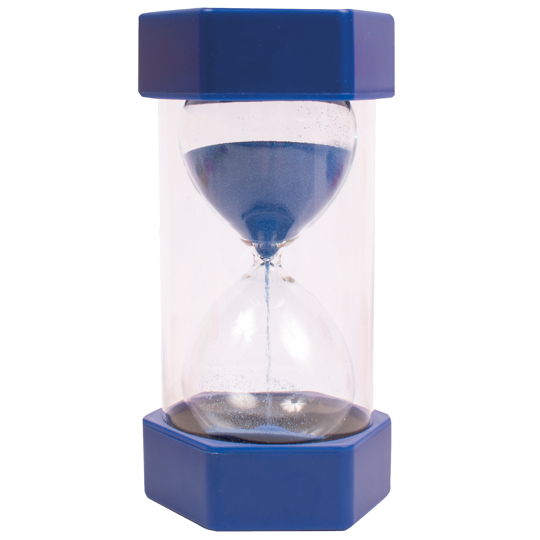 [8566489] Stort timglas 5 min, mörkblå