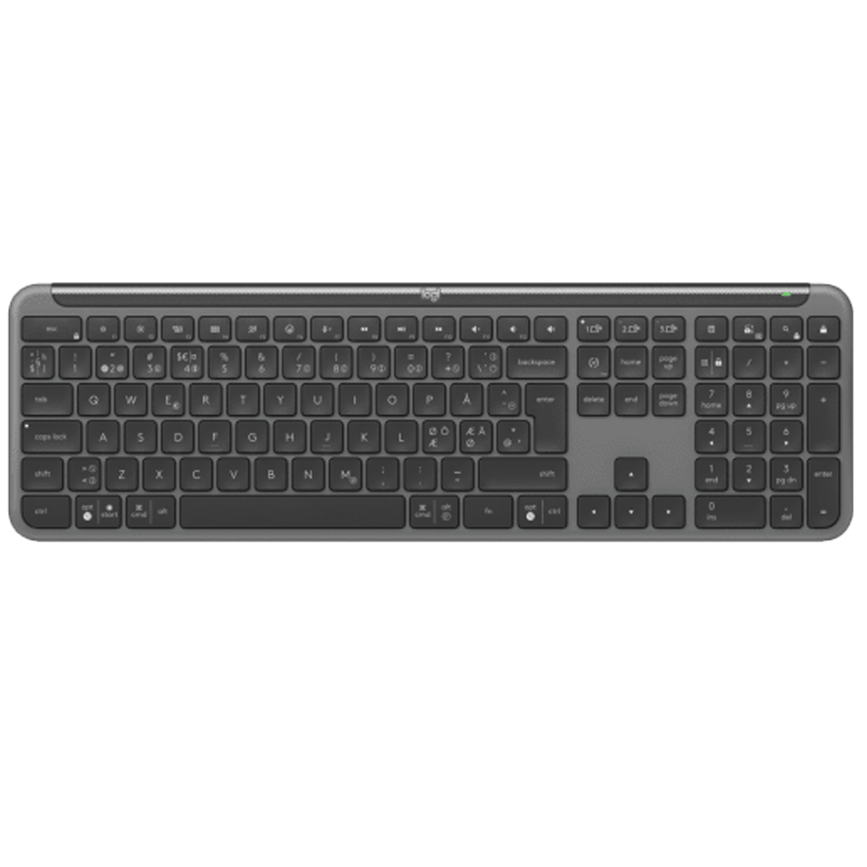 [8566729] Tangentbord SignSlim K950 tråd