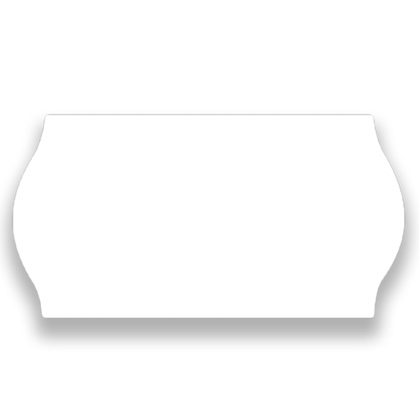 [8566870] Prisetikett 22x12mm G2 vit