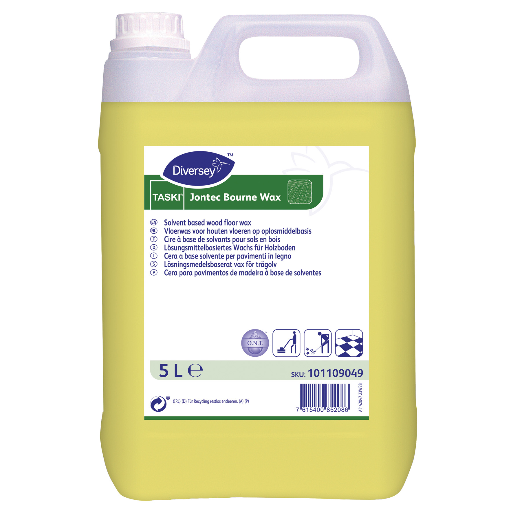 [8567040] Golvvax Jontec Bourne Wax 2x5L