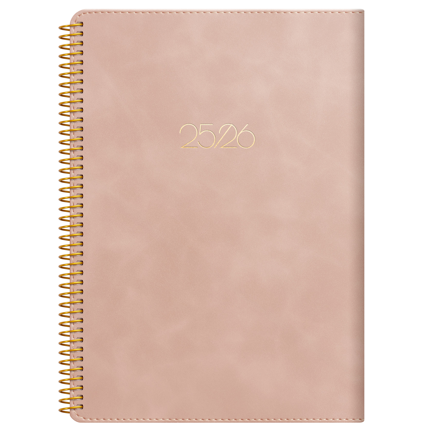 [60822126] Kalender Twist rosa A5 25/26