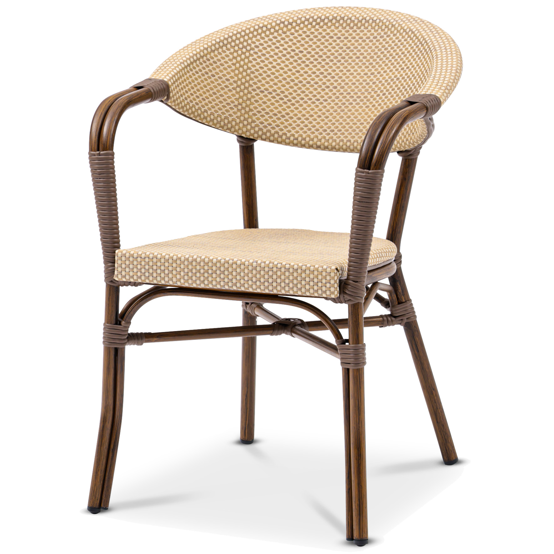 [8566940] Karmstol Monaco Br./nat.textel