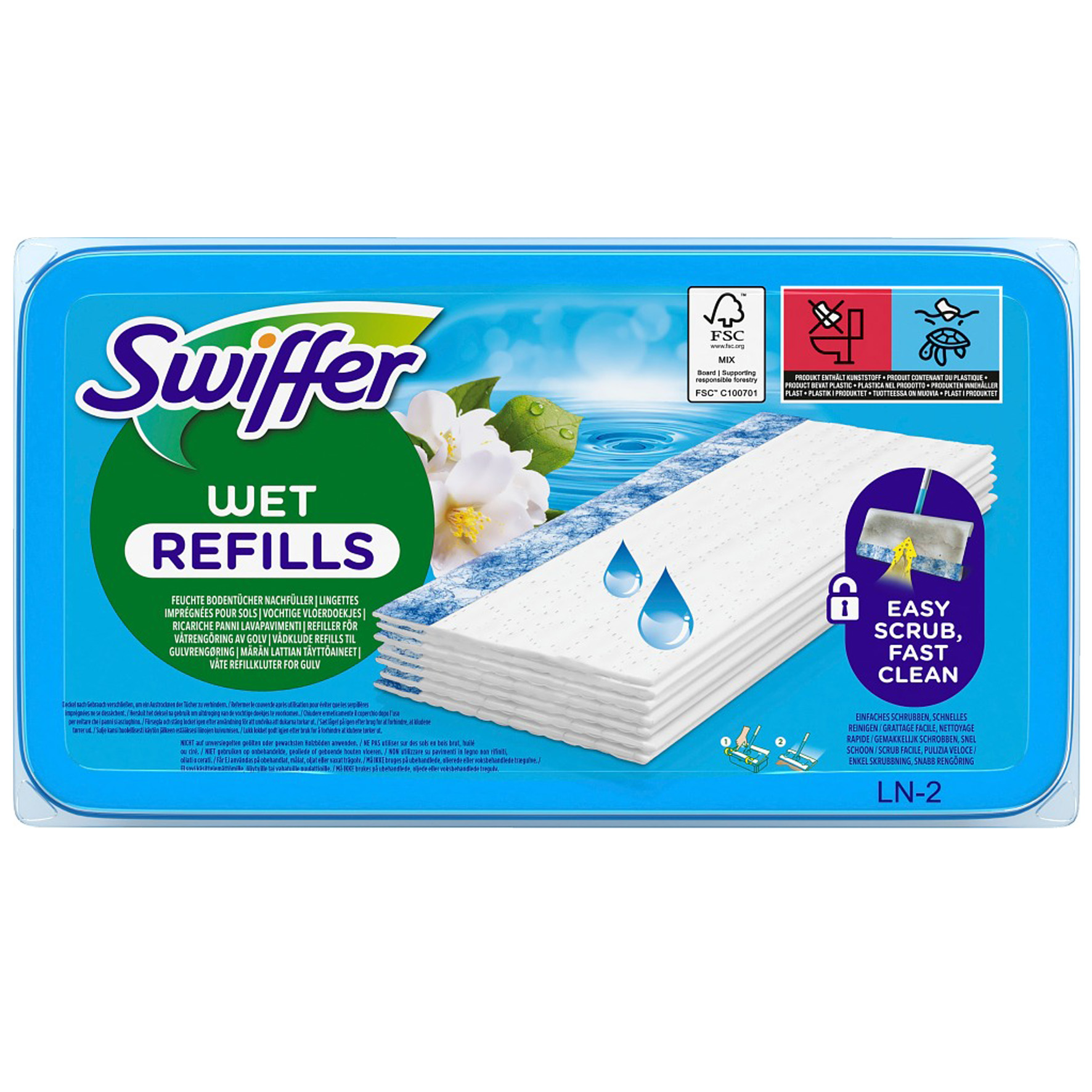 [8567023] Golvdukar Swiffer Våta Refill